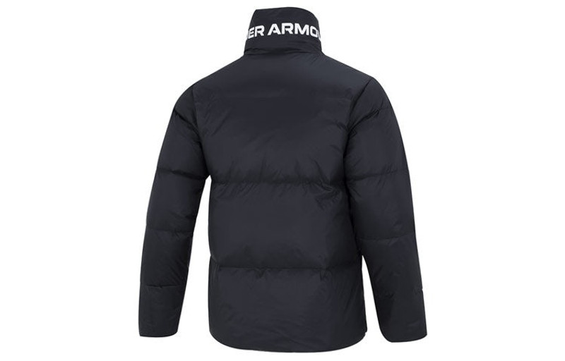 Under Armour Under Armour Logo Puffer Jacket 'Black' 1375449-001 outlook