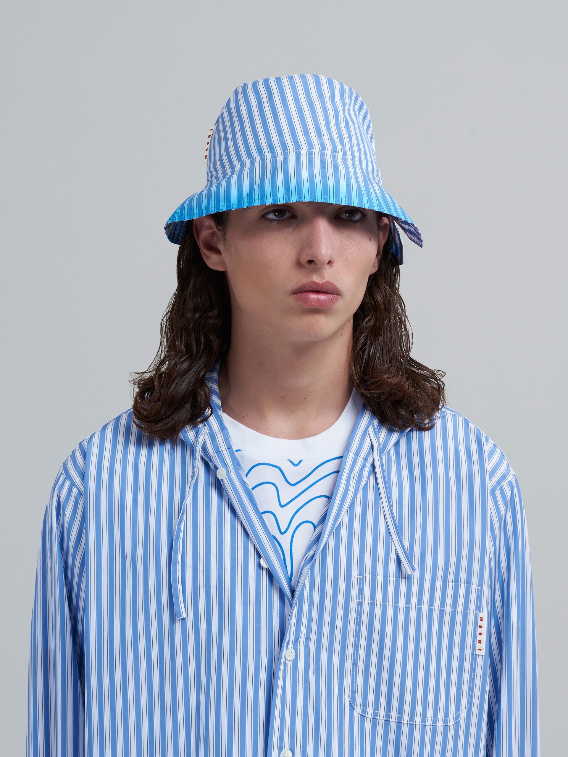 HAND DYED POPLIN OVERSHIRT - 4