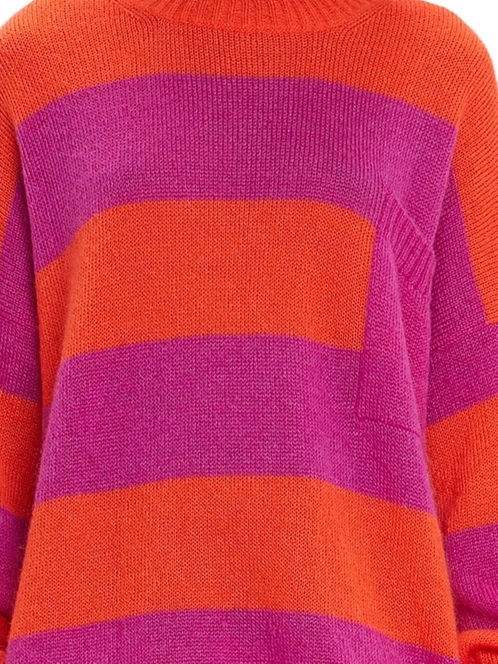 horizontal striped jumper - 5