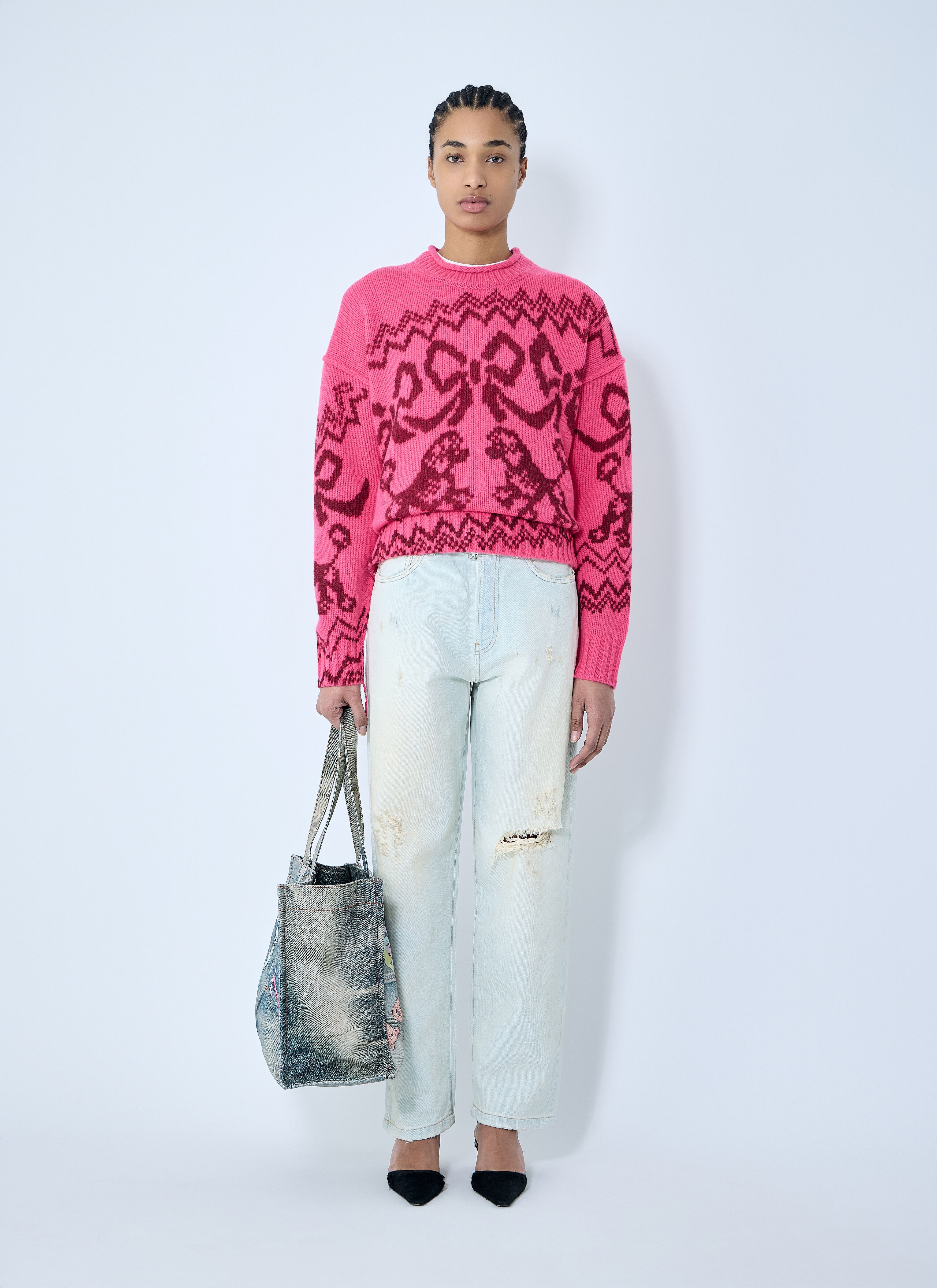 Jacquard Sweater - 2