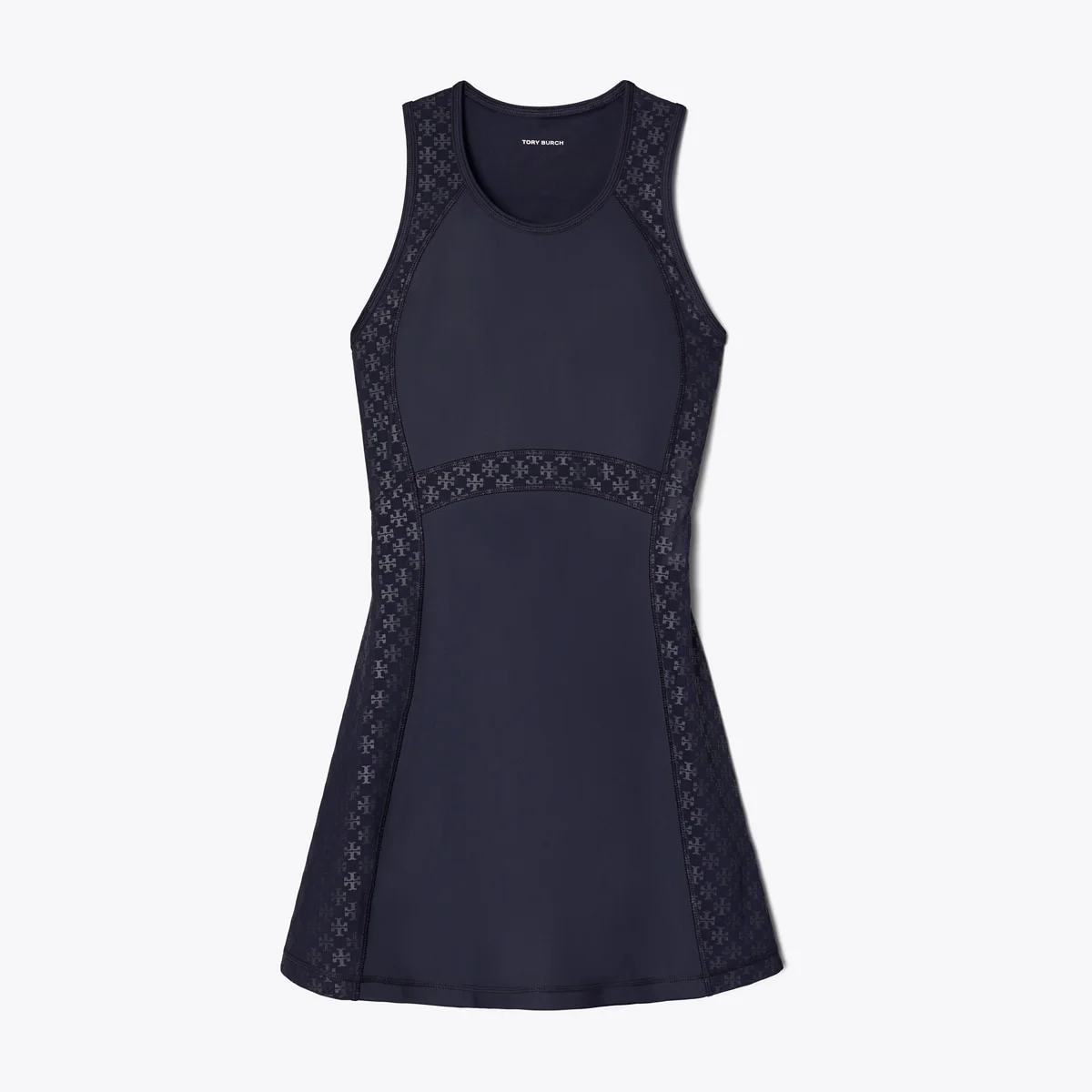 T Monogram Mesh Tank Dress - 1
