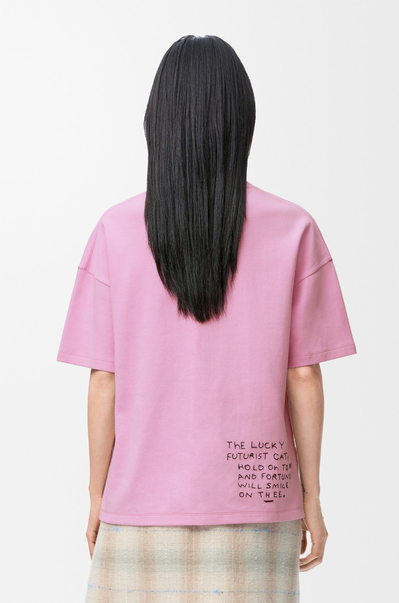 Regular fit T-shirt in cotton blend 4