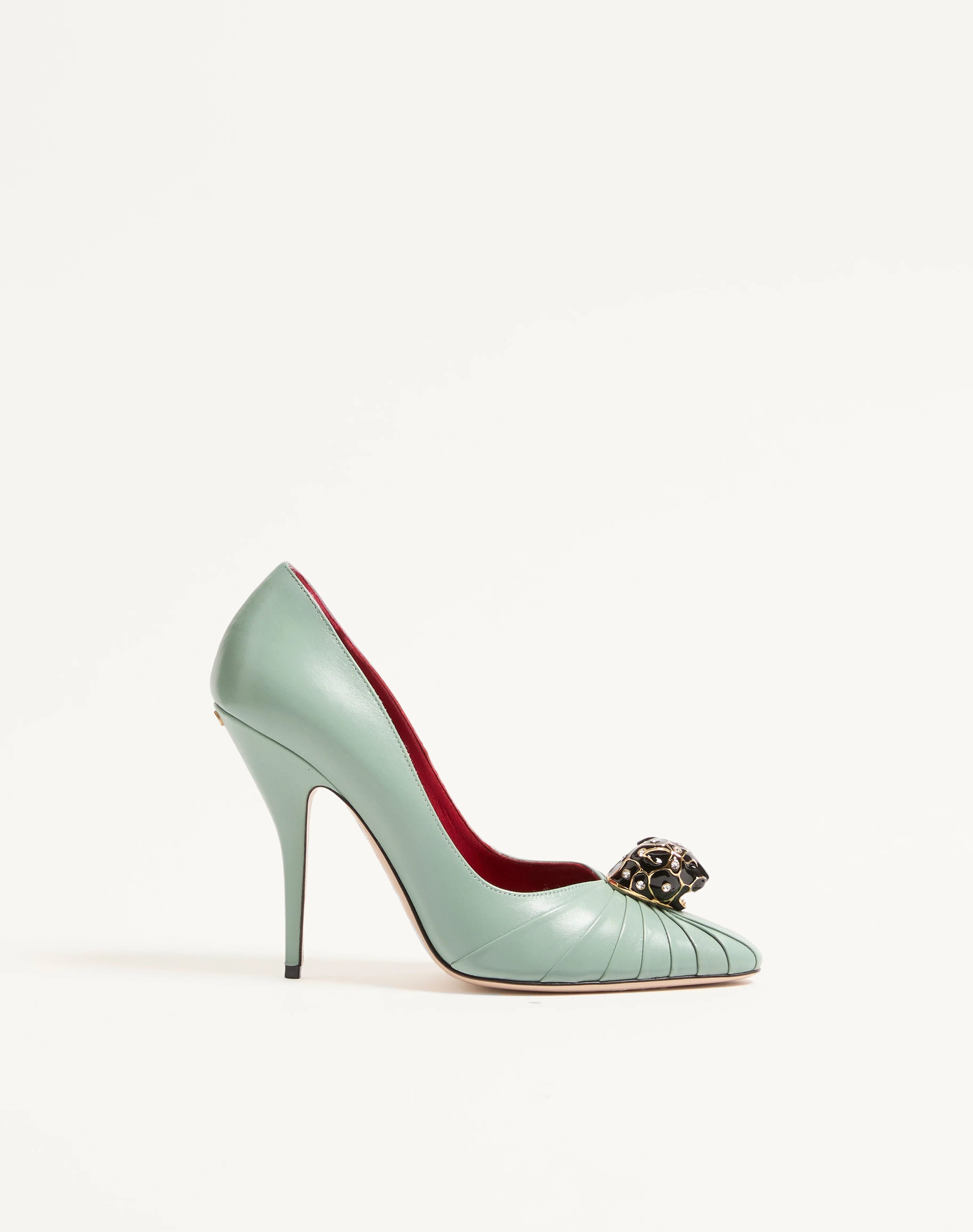 PANTHEA GOATSKIN PUMPS 105MM - 1