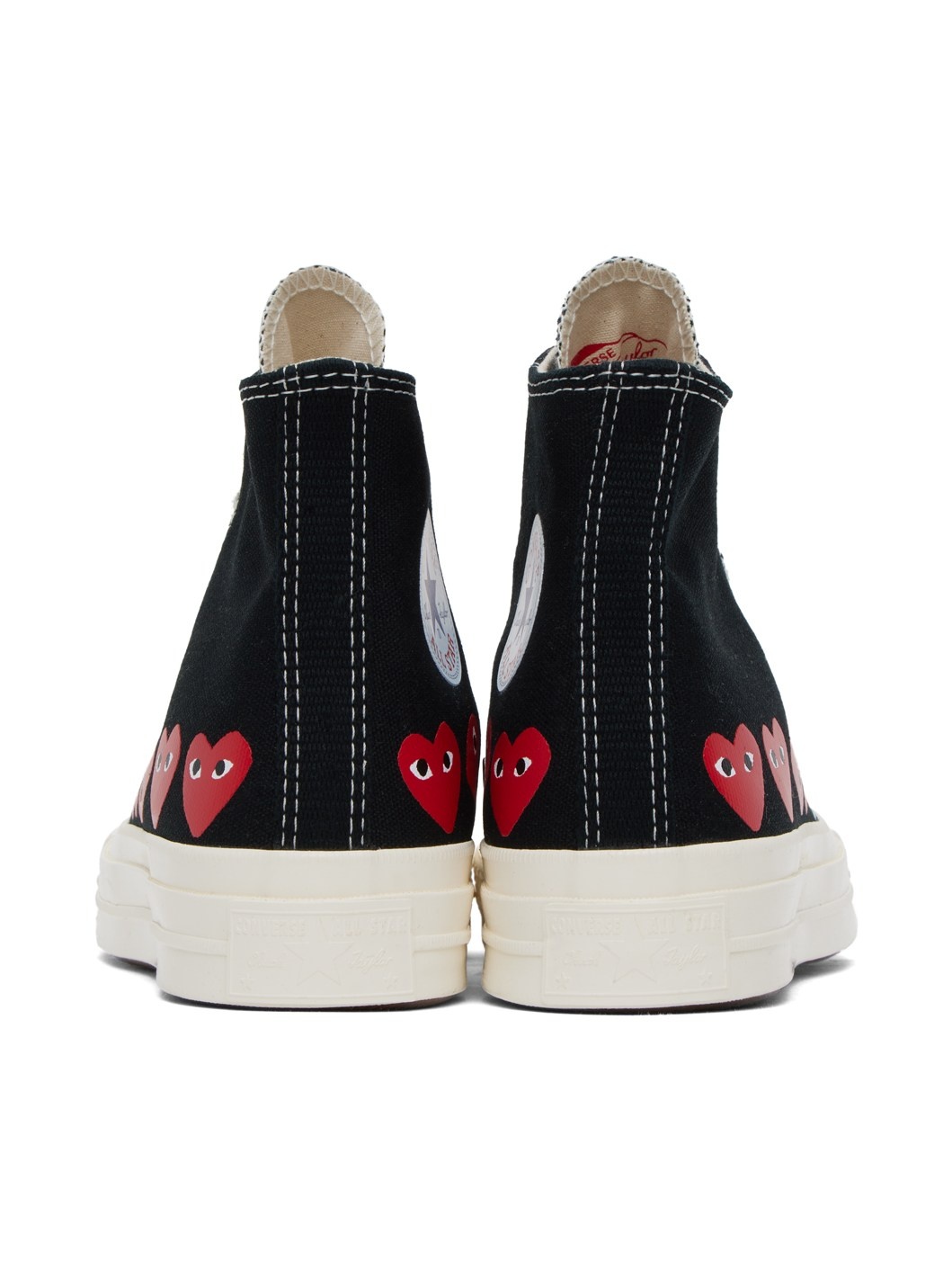 Black Converse Edition Chuck 70 Multi Heart Sneakers - 2