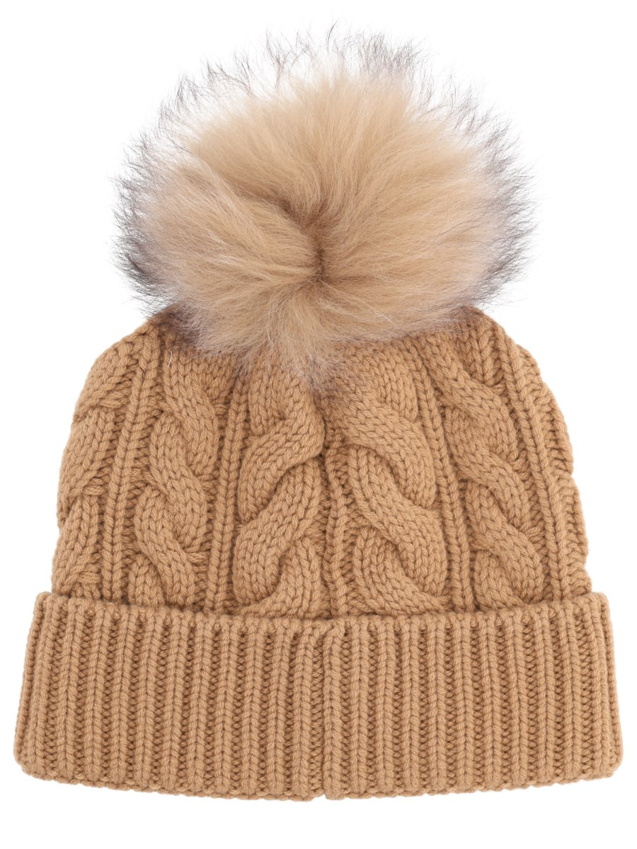 WOOL AND CASHMERE BEANIE - 2