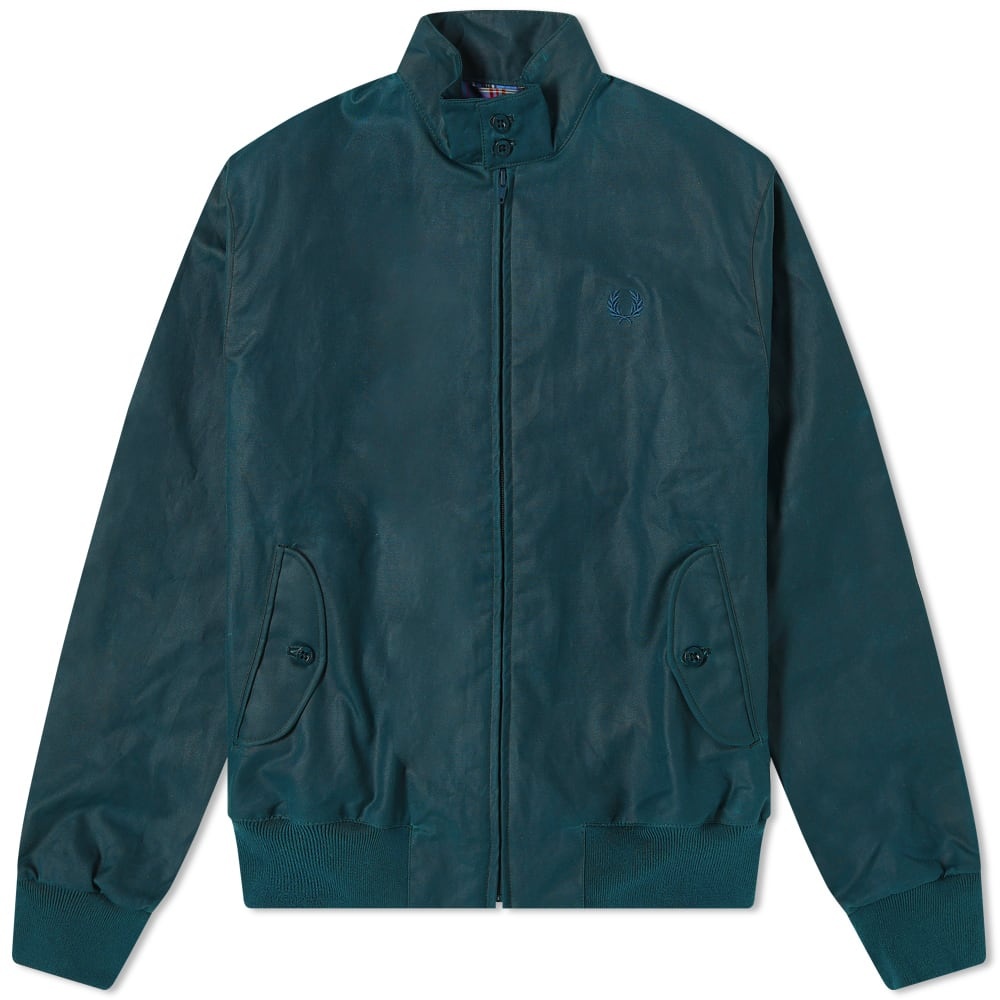 Fred Perry Wax Harrington - Made in England - 1