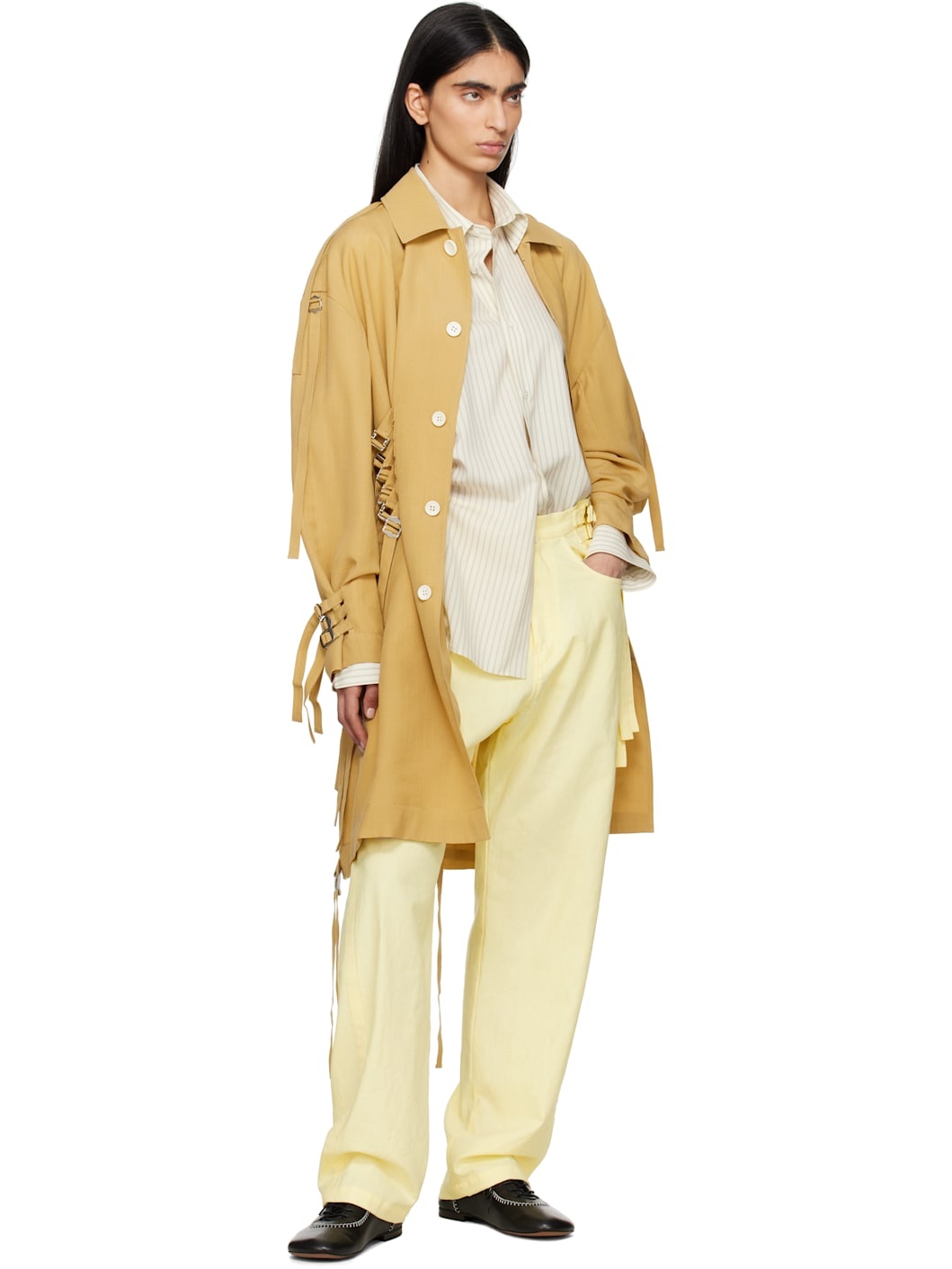 Yellow UC1E1504 Trousers - 4