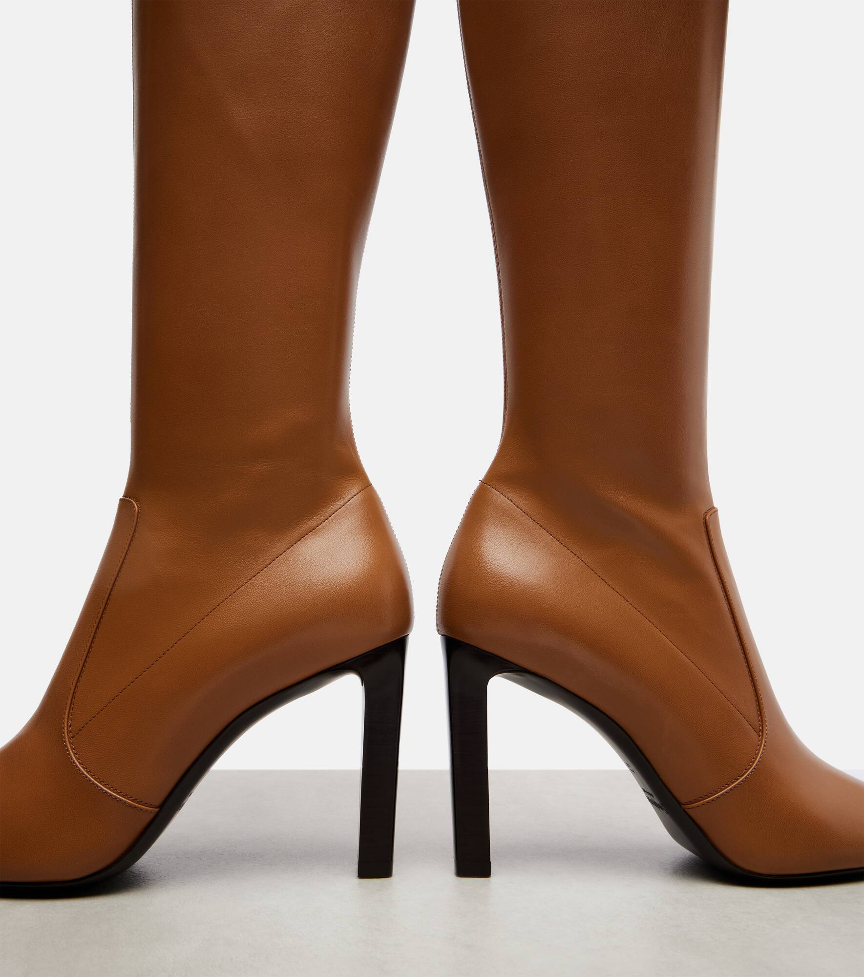 Francoise 95 leather knee-high boots - 5