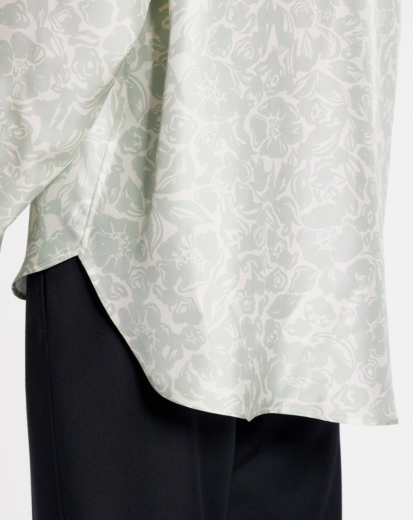 PRINTED OVERSIZED SHIRT - 6