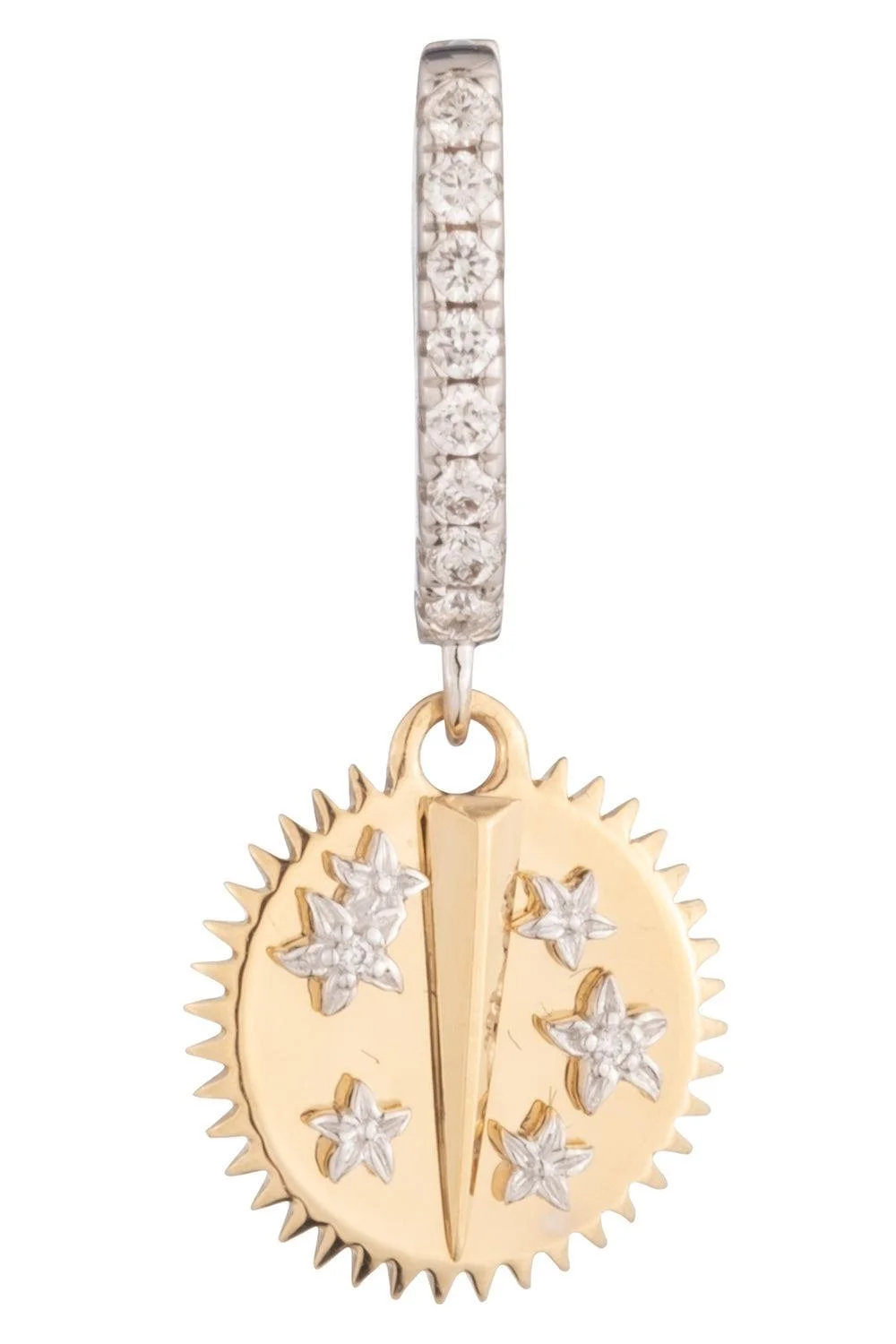 Resilience - Miniature Medallion Earring - 1