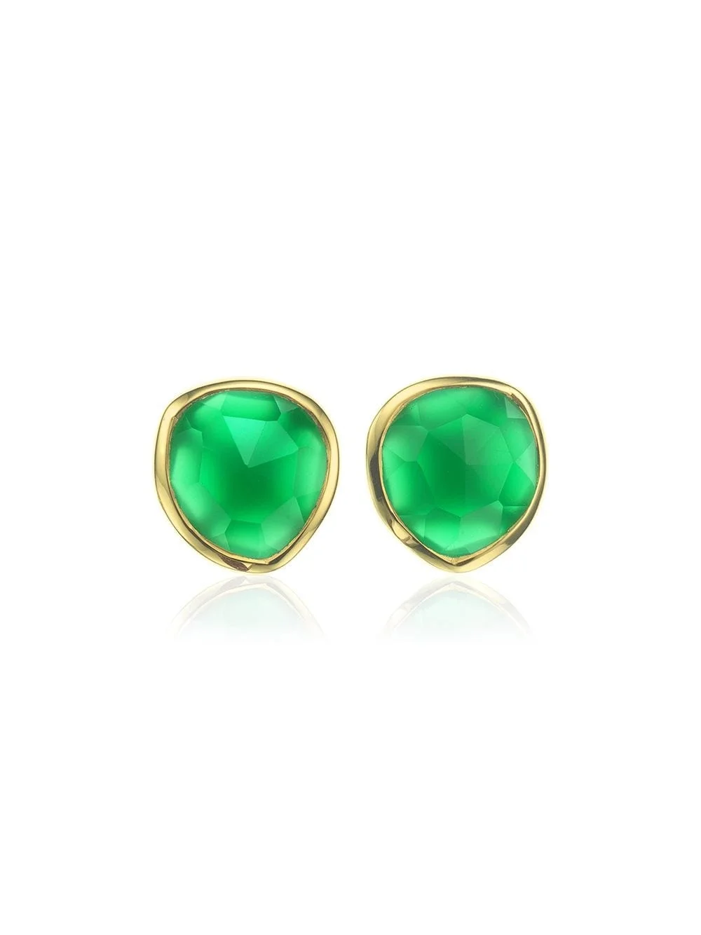 Siren Stud Green Onyx earrings - 1