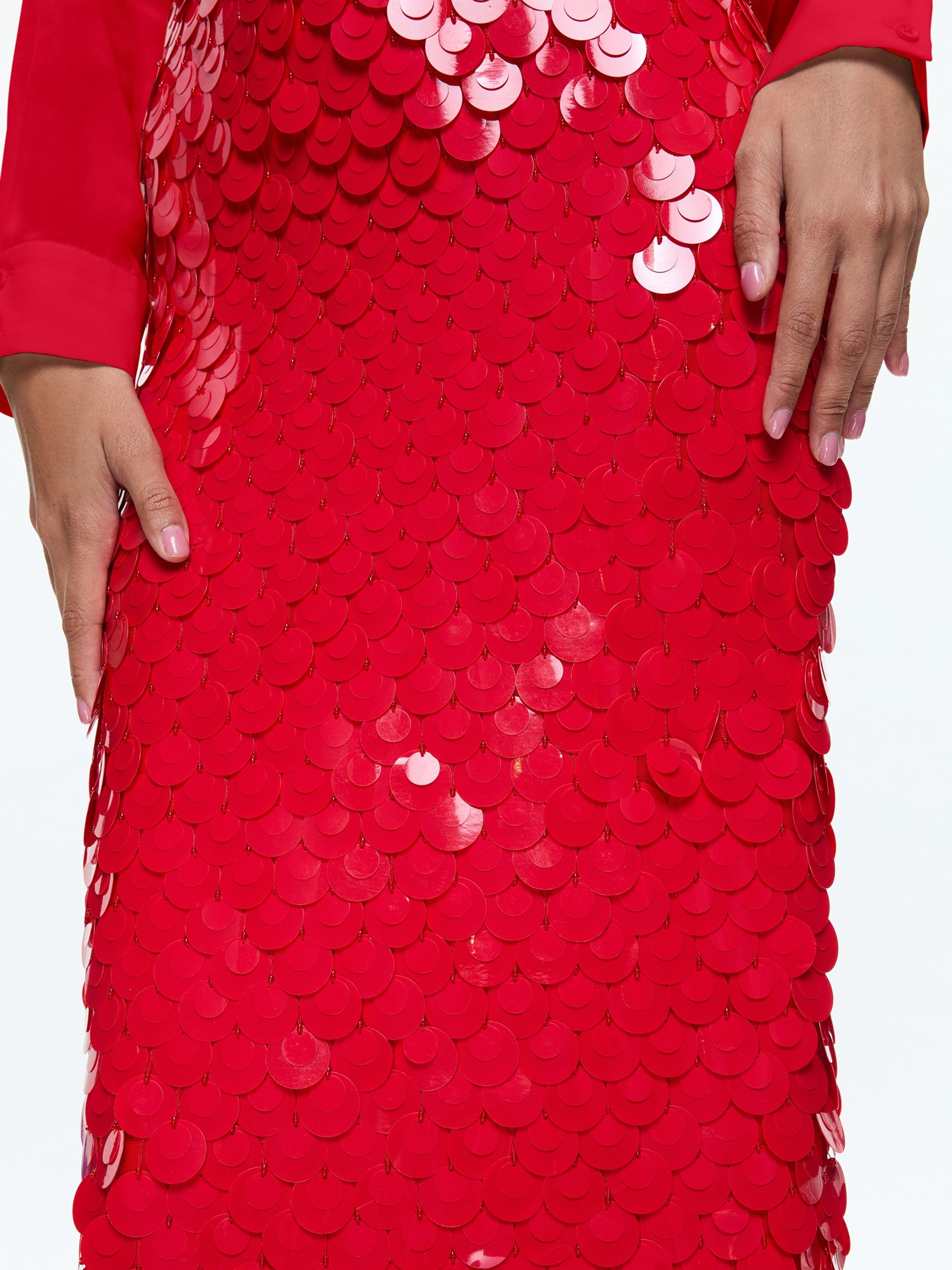 FIFI EMBELLISHED MIDI SKIRT - 5