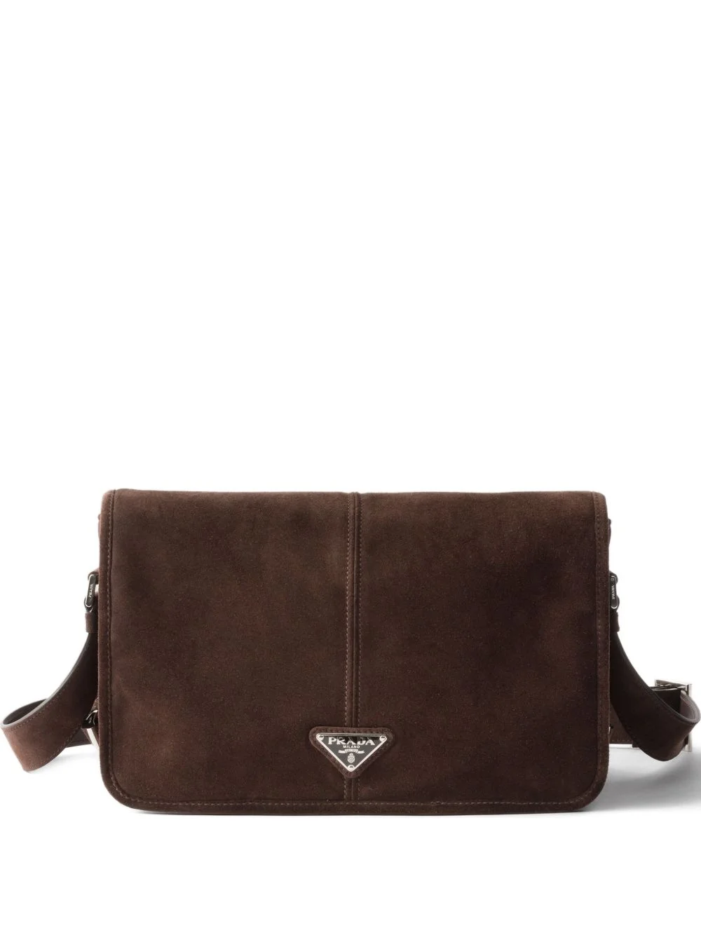 suede shoulder bag - 1