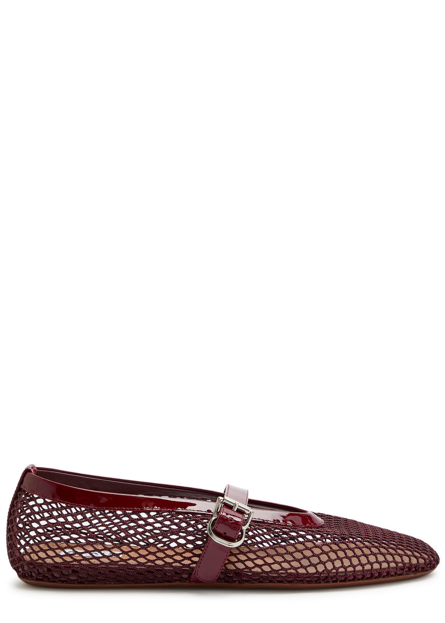 Alaïa Mesh Ballet Flats - 1