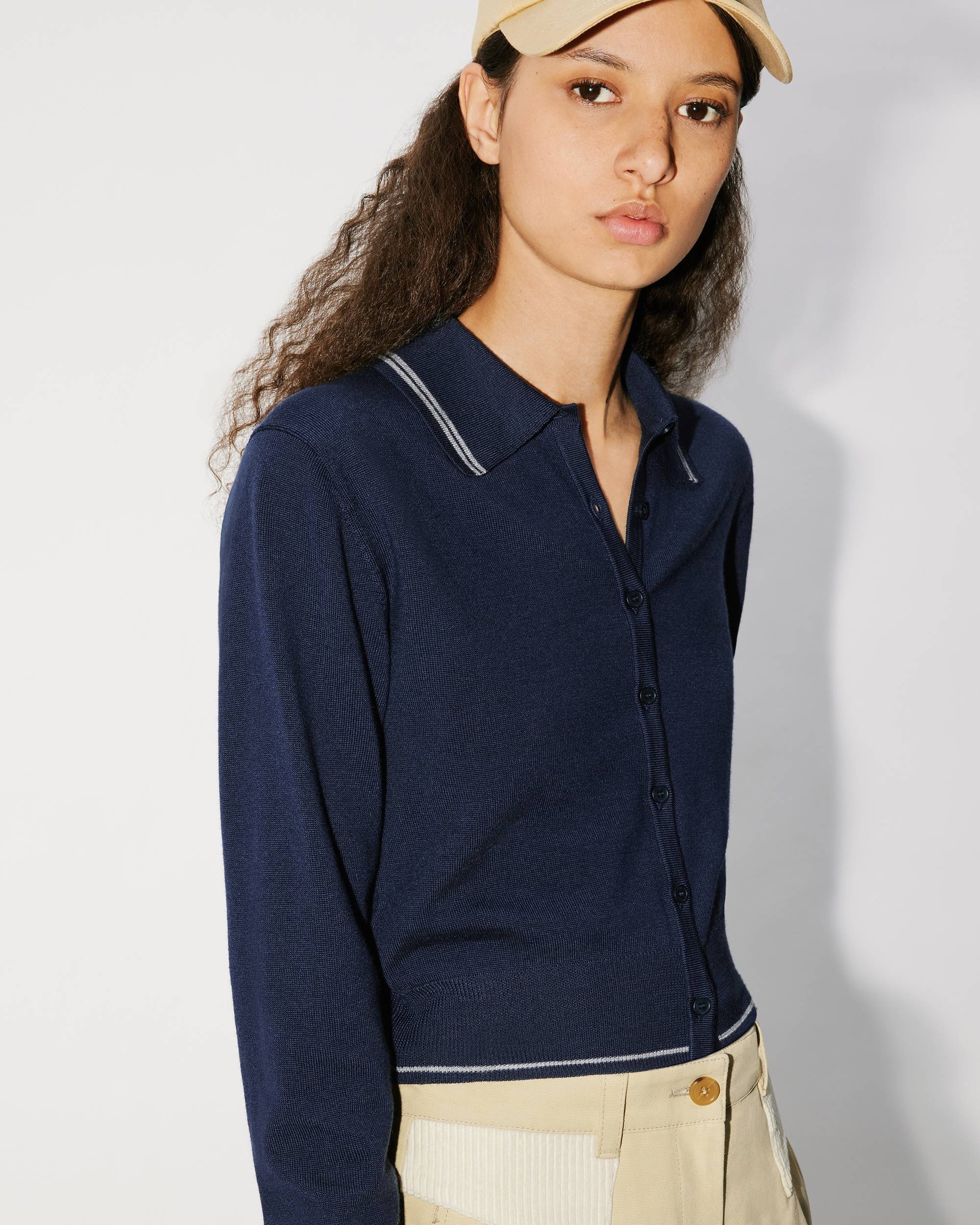 'KENZO Target' wool cardigan - 6