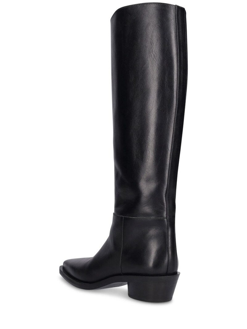 30mm Bronco leather tall boots - 3