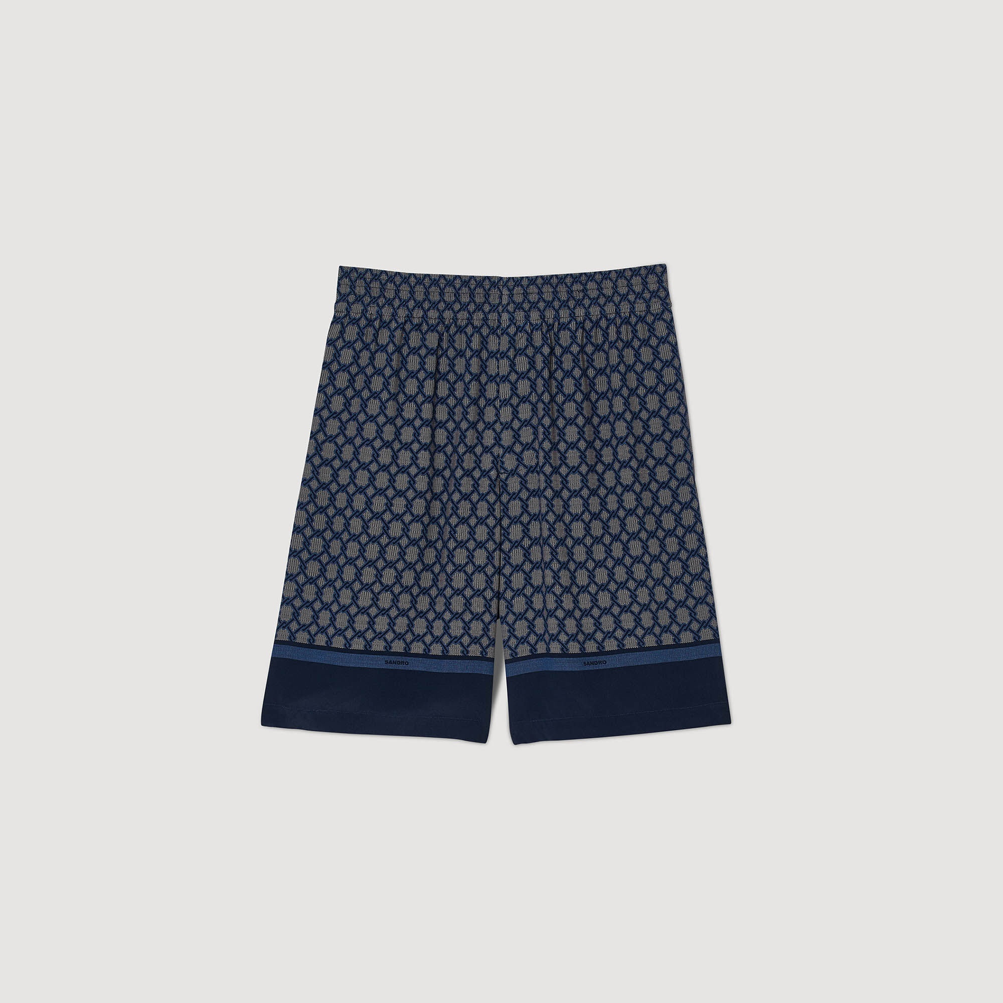PATTERNED BERMUDA SHORTS - 1