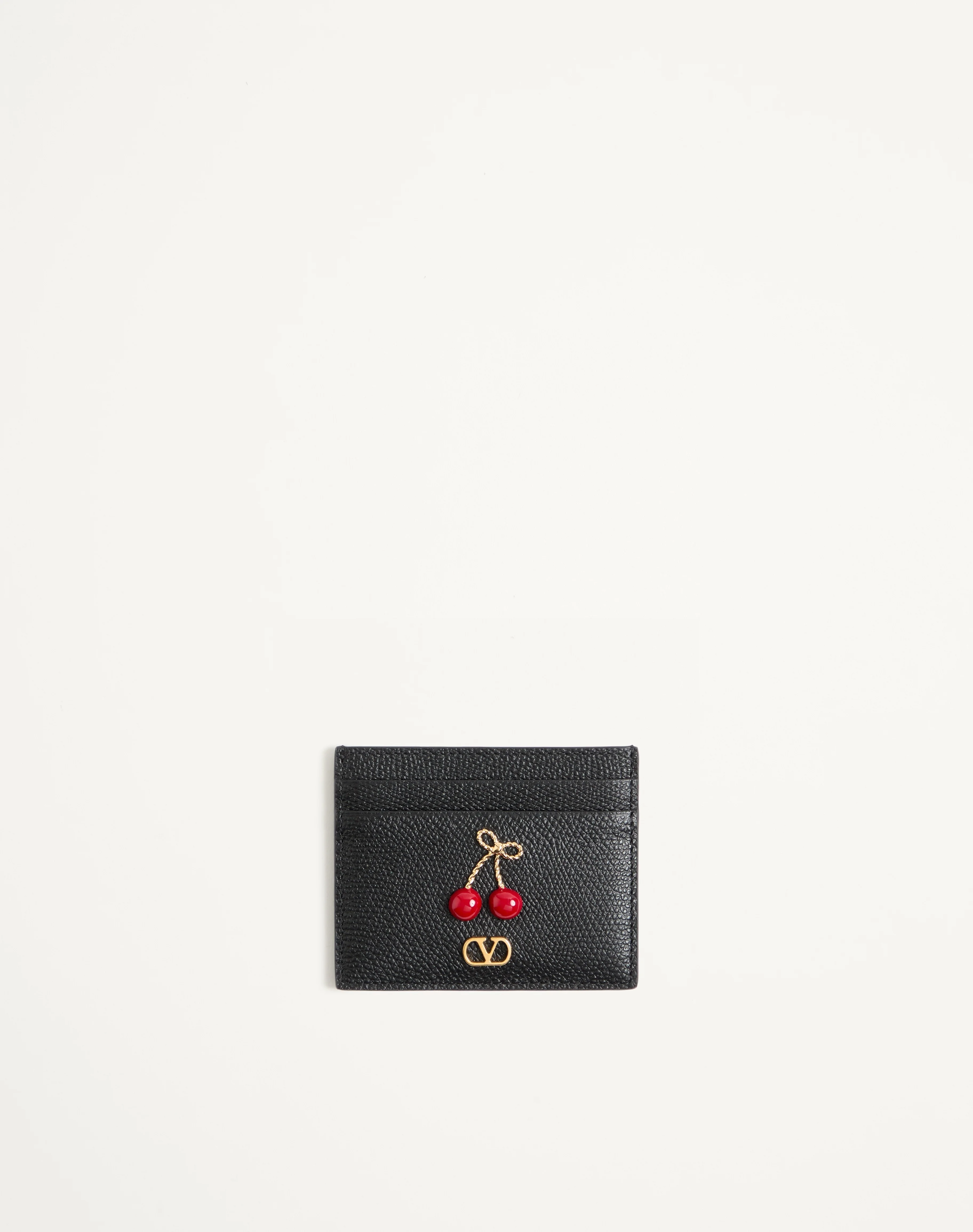 CHERRYFIC GRAINY CALFSKIN CARDHOLDER - 1