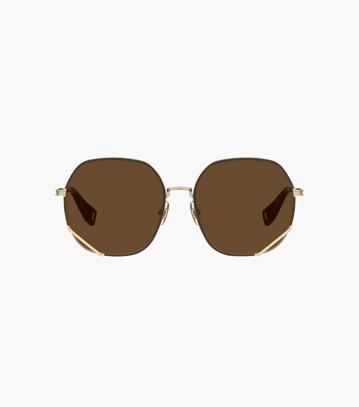 ROUND HEXAGON METAL SUNGLASSES - 3