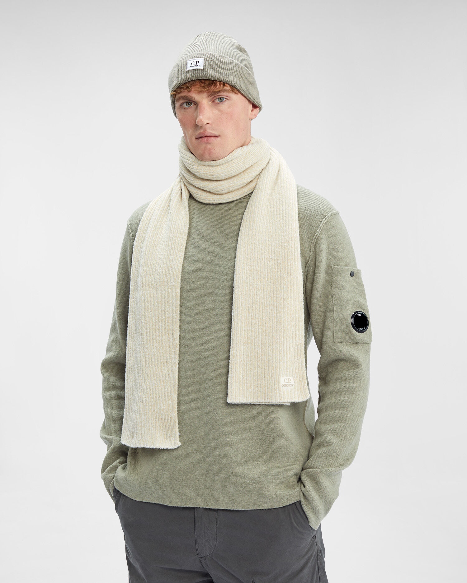 Fleece Knit Scarf - 2