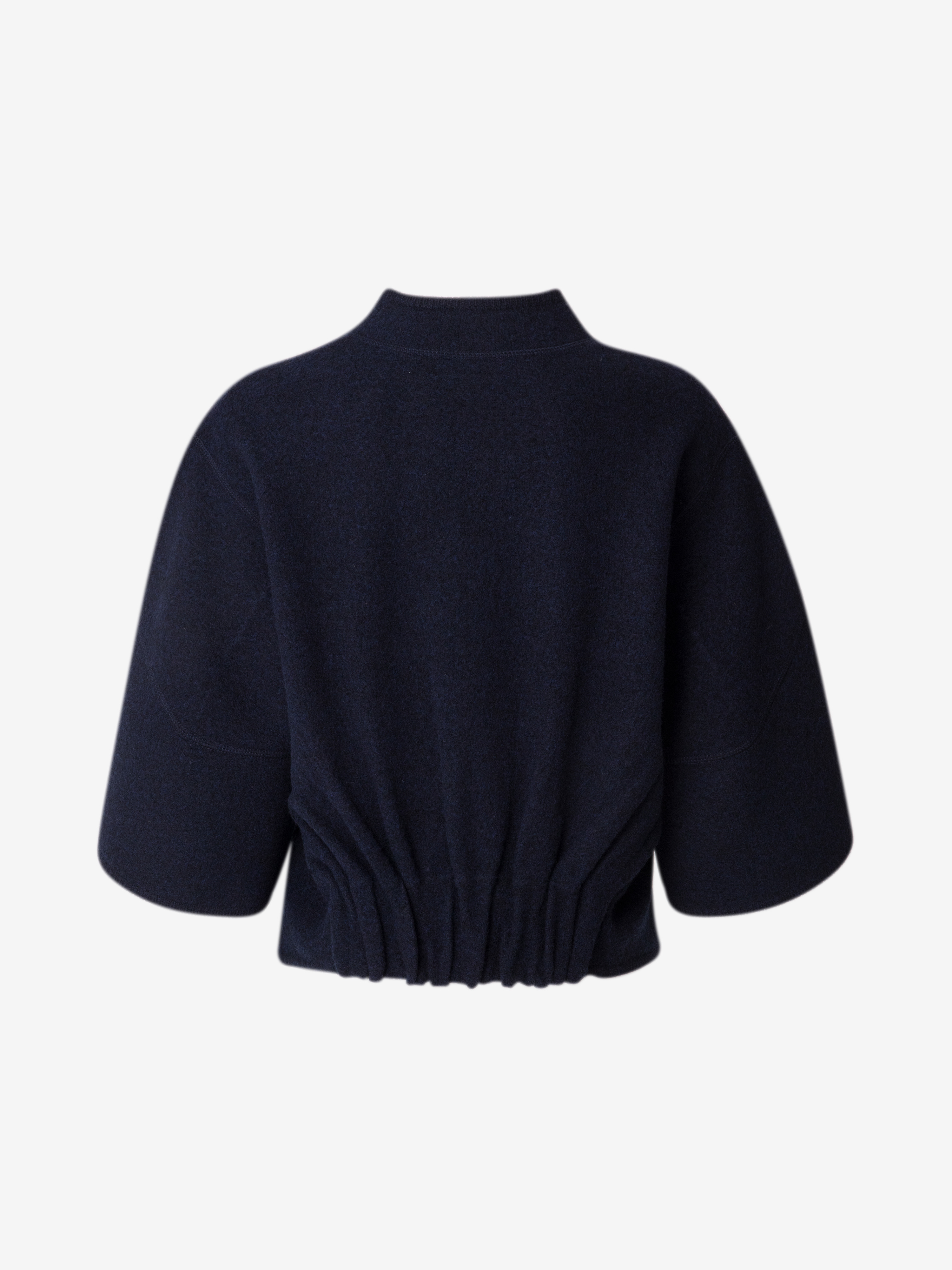 Short wool cardigan - 7