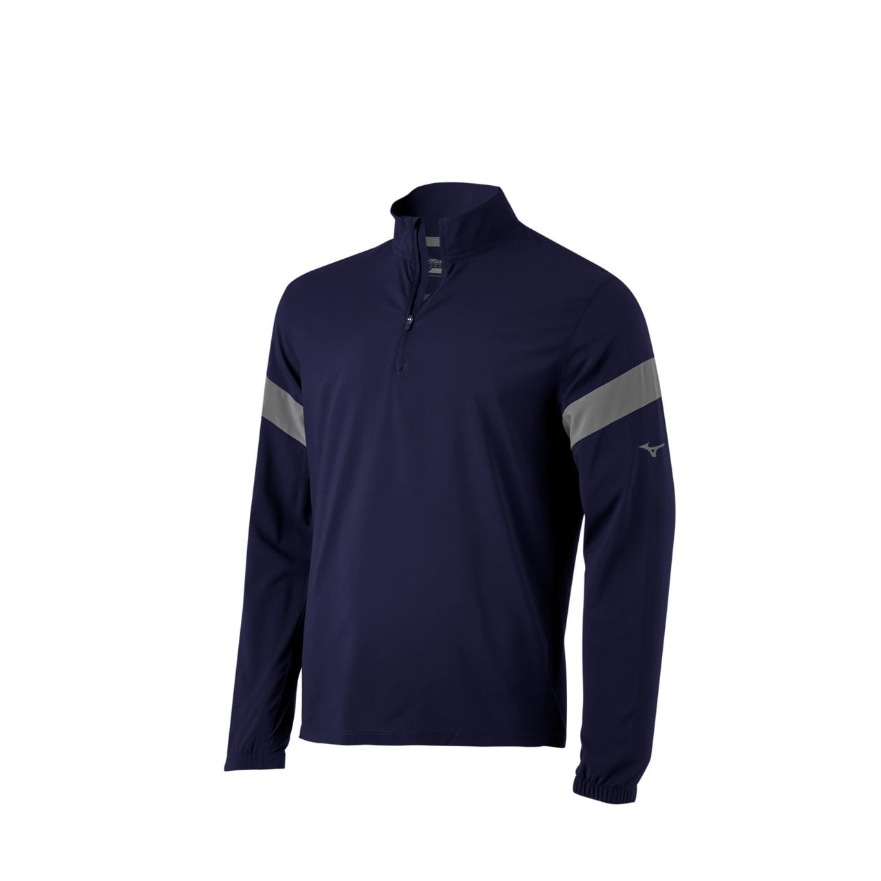 Mizuno Men's Long Sleeve Hitting Jacket - 1