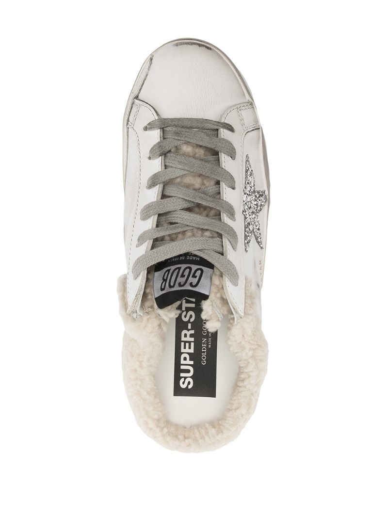 Super-Star Sabot shearling-lined sneakers - 4