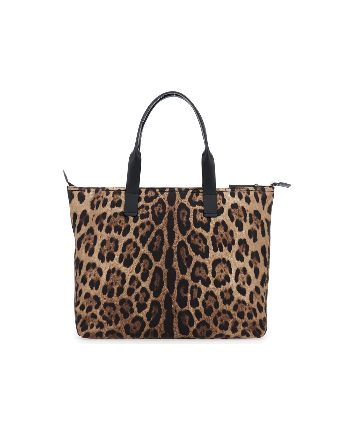 Logo Leopard Shopping Bag - 2