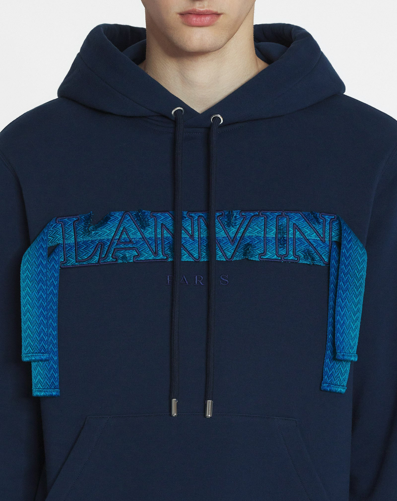LANVIN CURB LACE HOODIE - 5