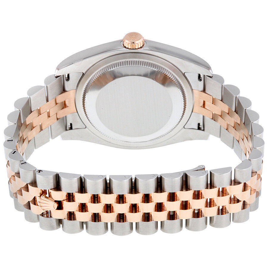Rolex Datejust 36 Silver Dial Stainless Steel and 18K Everose Gold Jubilee Bracelet Automatic Men's  - 3