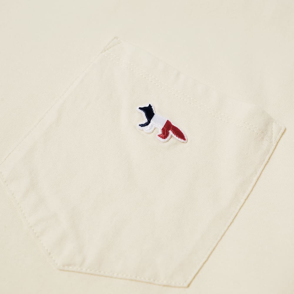 Maison Kitsuné Tricolor Fox Patch Classic Pocket Tee - 3