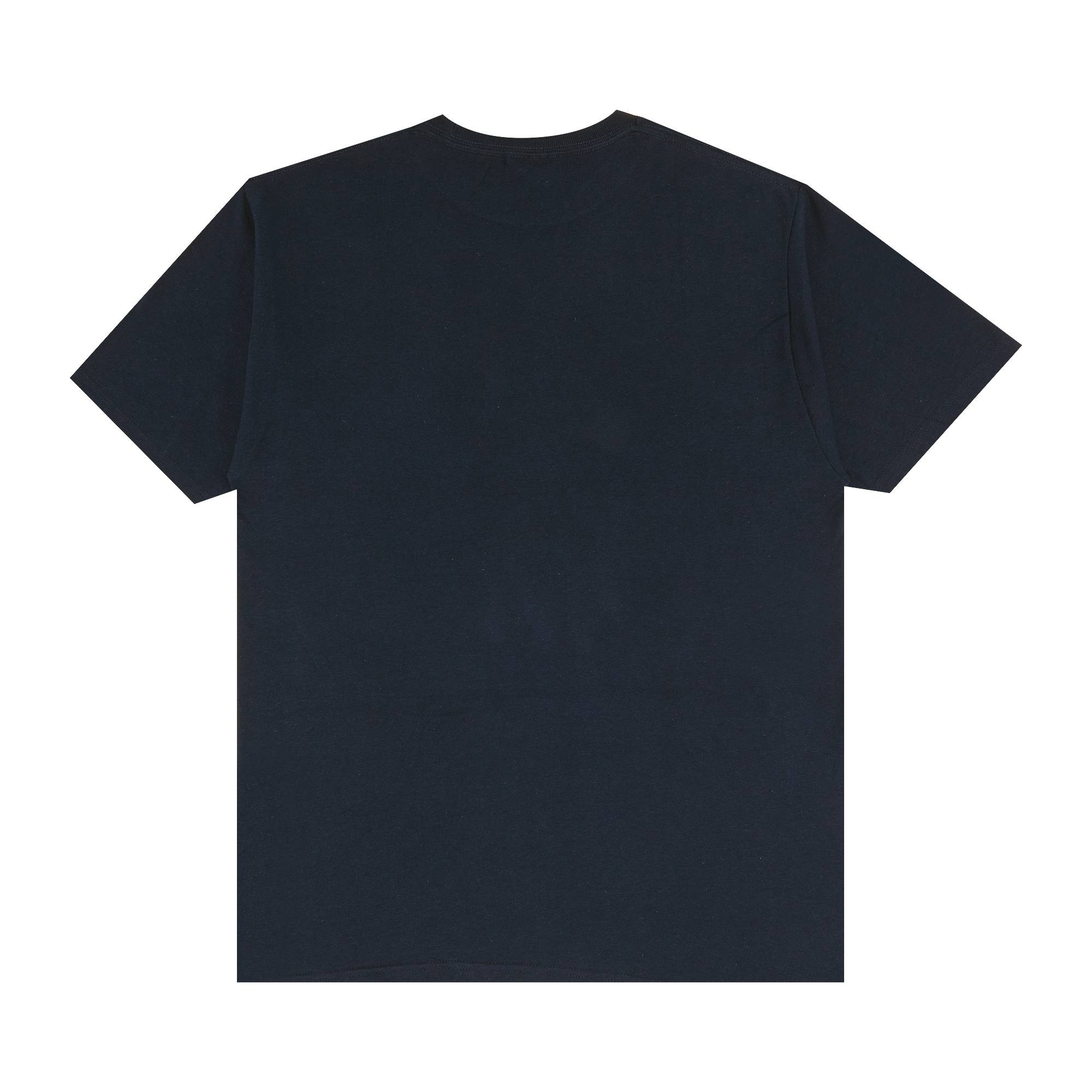 Stussy Upside Down Tee 'Navy' - 2