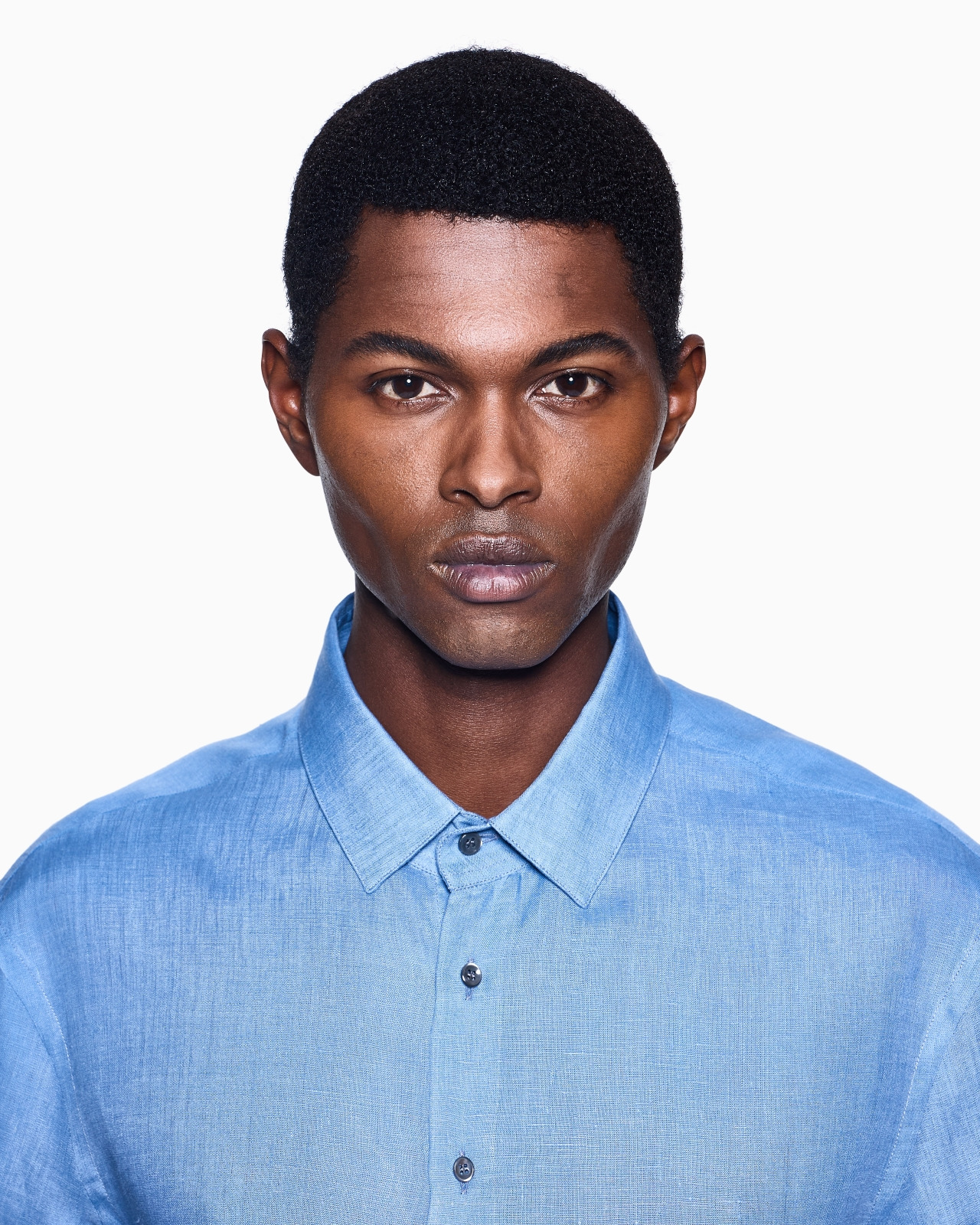 REGULAR-FIT SHIRT IN LINEN - 5