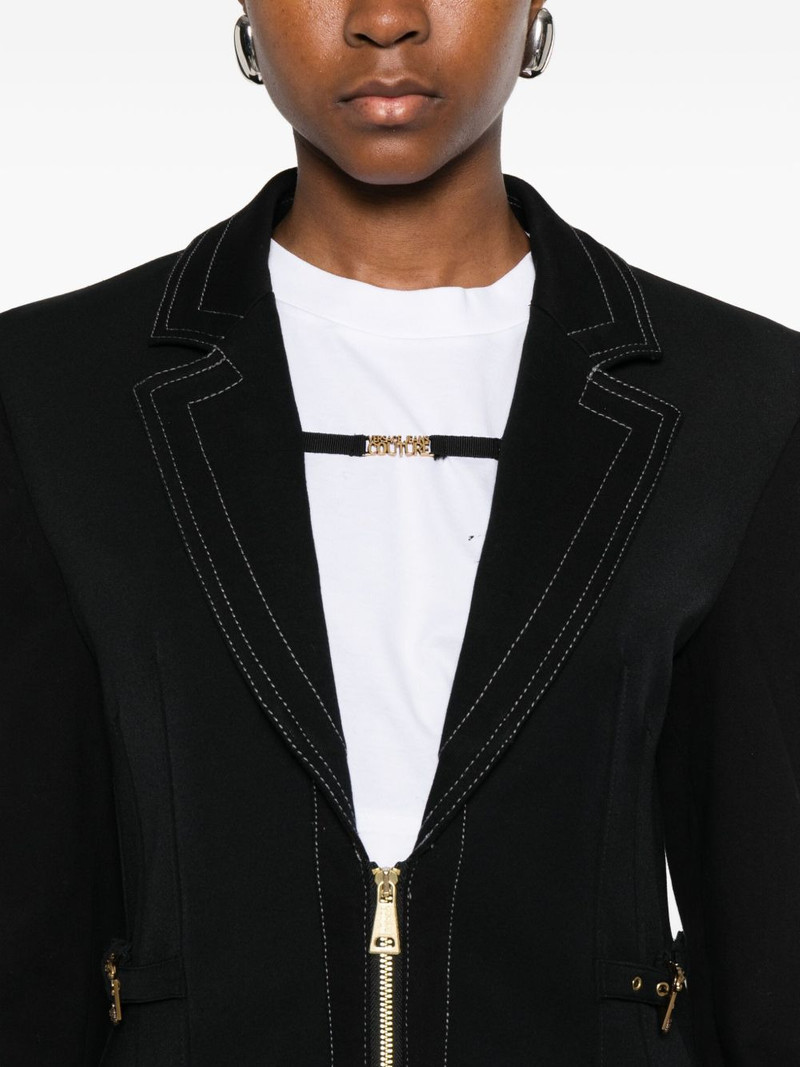 zip-up fitted jacket 5