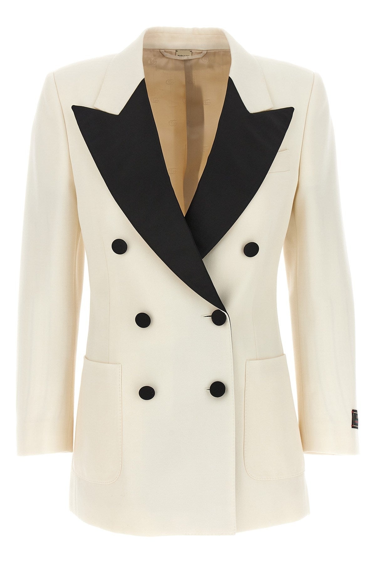 GUCCI Gucci Women Double-Breasted Blazer | luosophy | REVERSIBLE