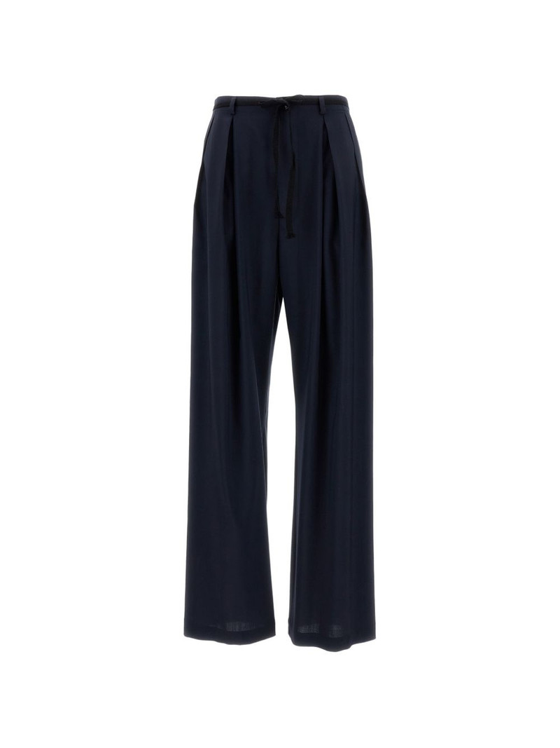 pleated wide-leg trousers 1