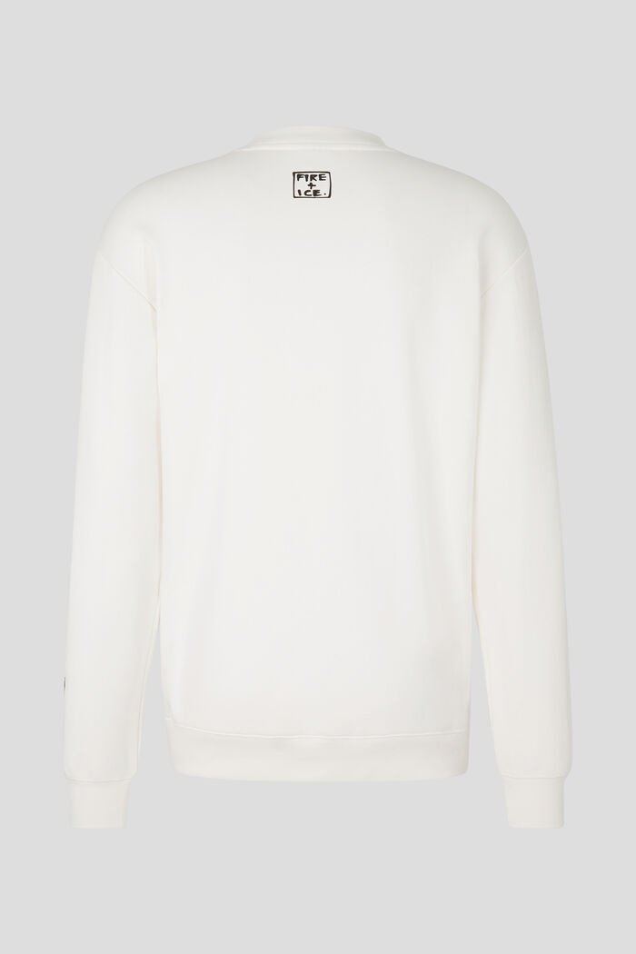 Hunt Sweatshirt in Off-white/Black - 5