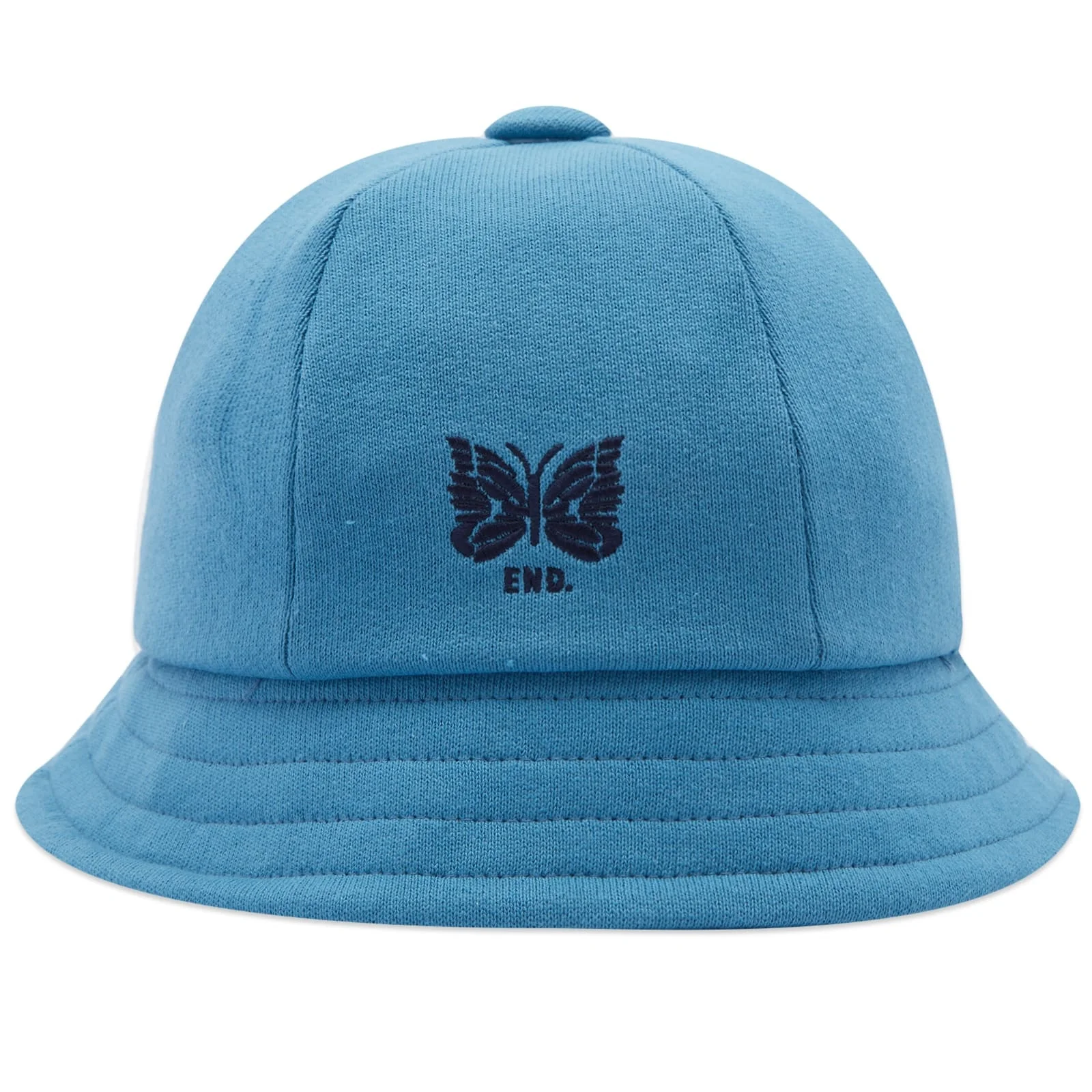 END. x Needles 'Indigo Wash' Bucket Hat - 1