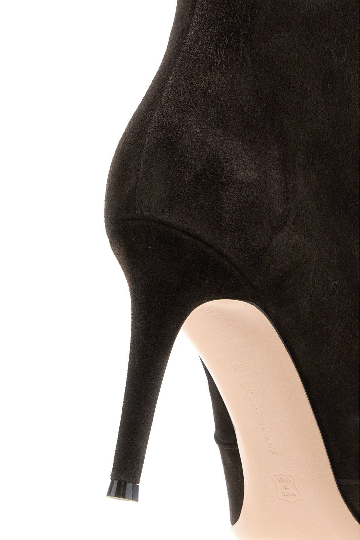 Brown suede Hansen boots - 4