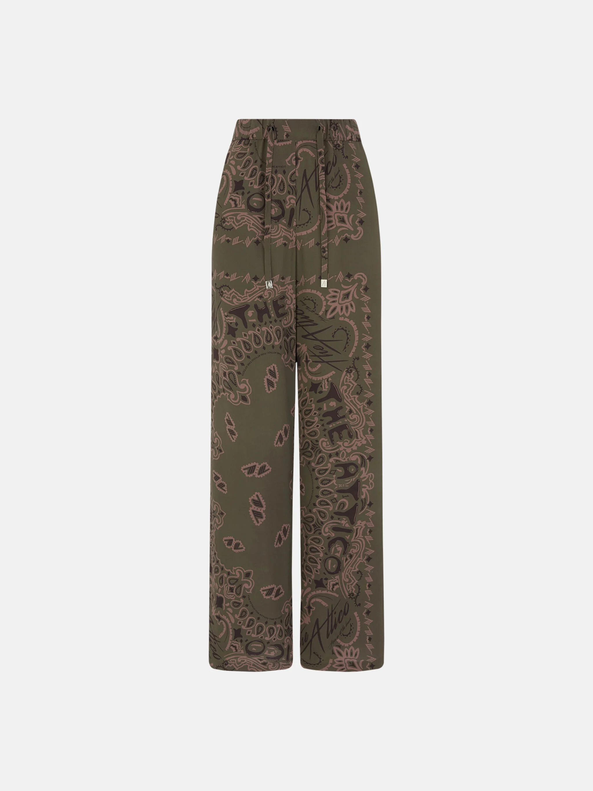 MILITARY GREEN LONG PANT - 1