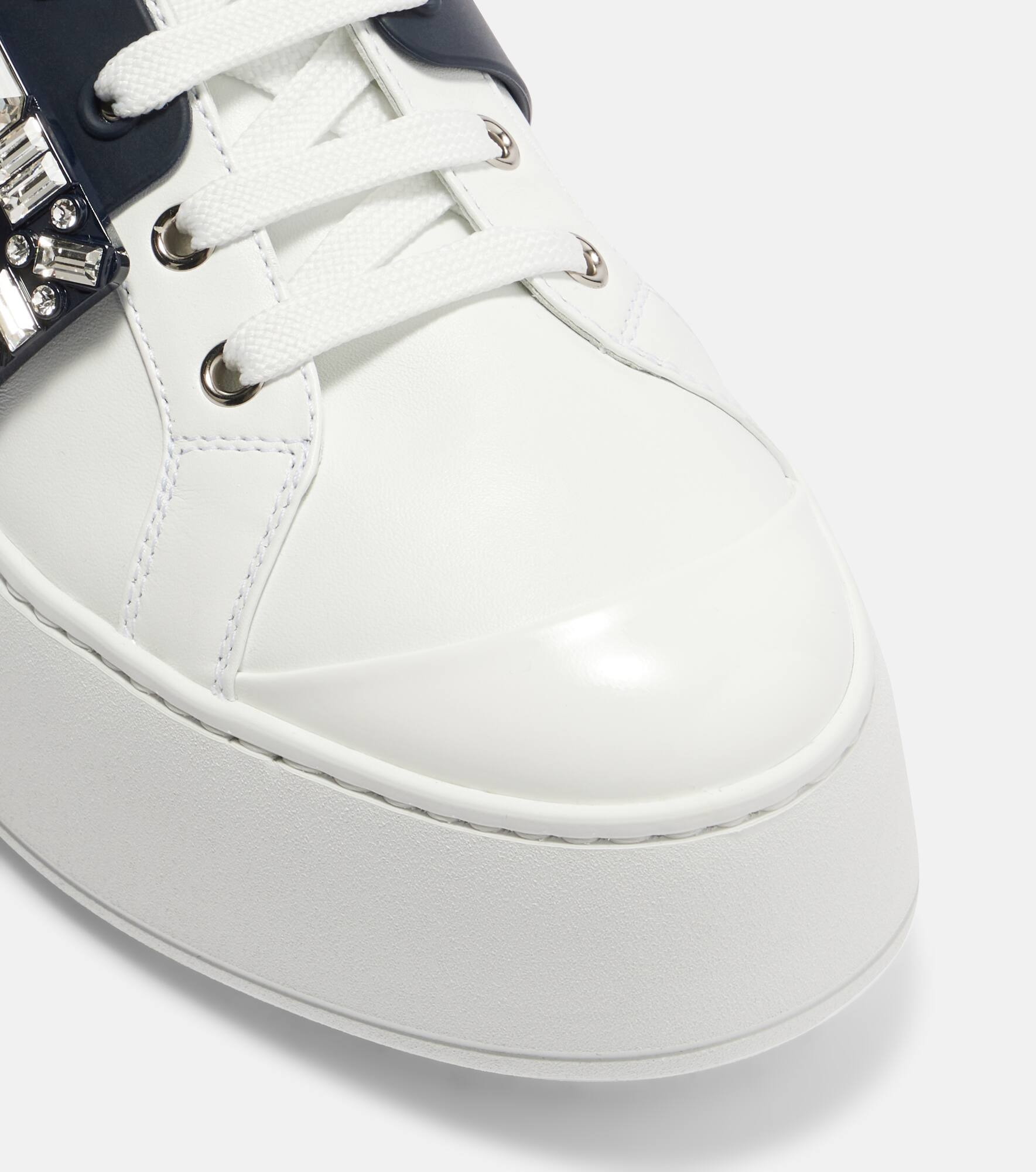 Viv Skate leather platform sneakers - 5