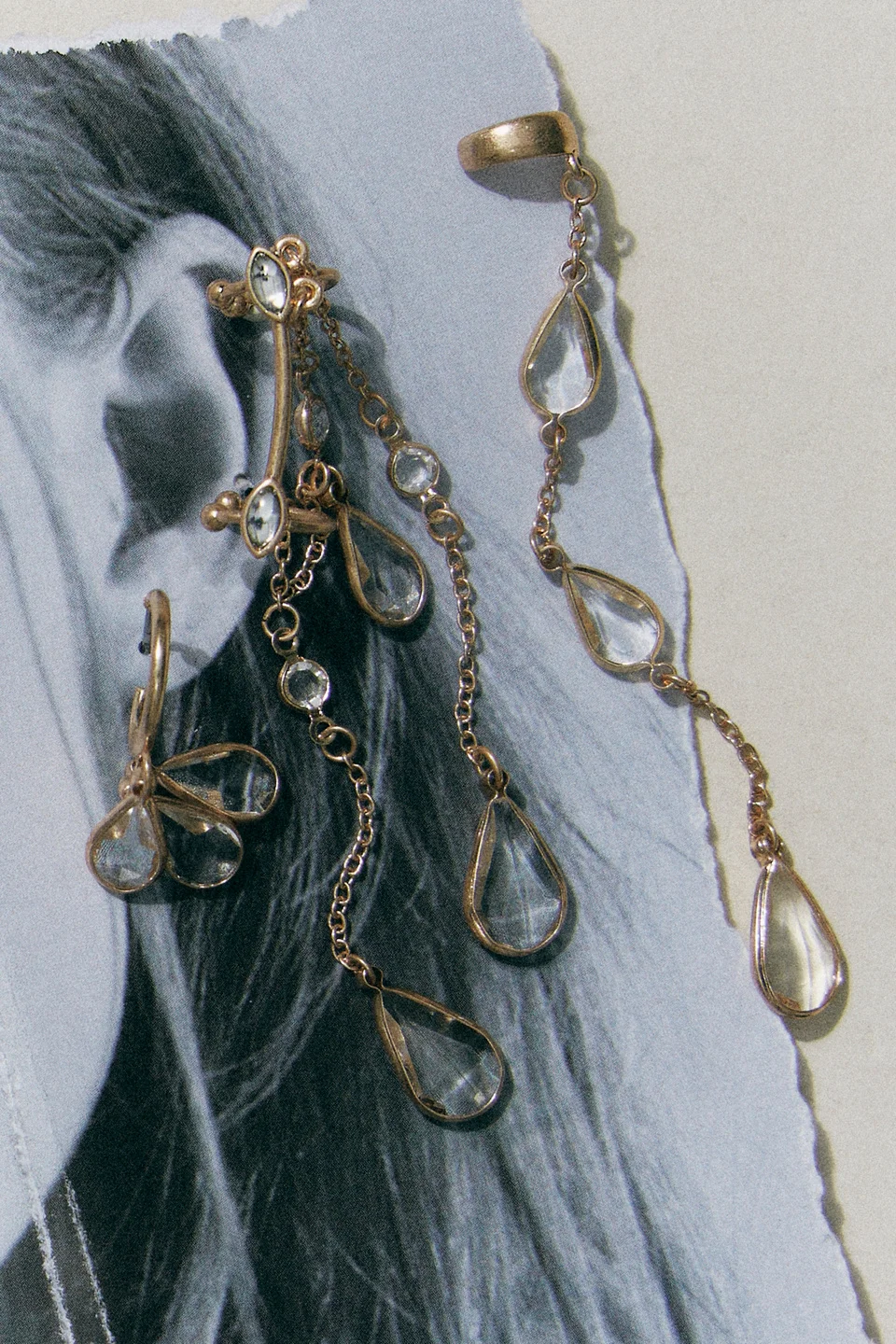 Waterfall Ear Cuff Set - 1