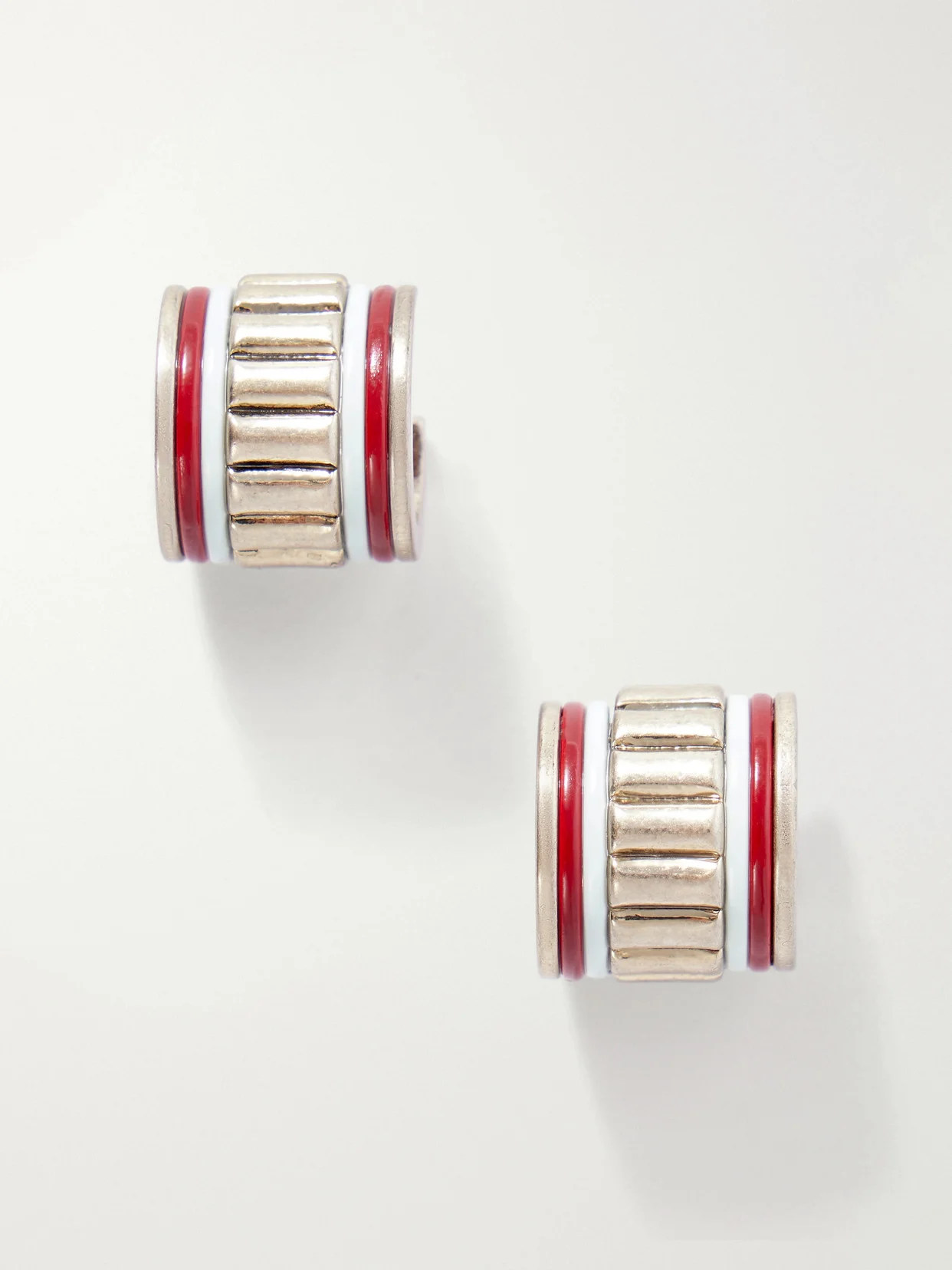 The Crimp Chubby Gold-tone Earrings - 1