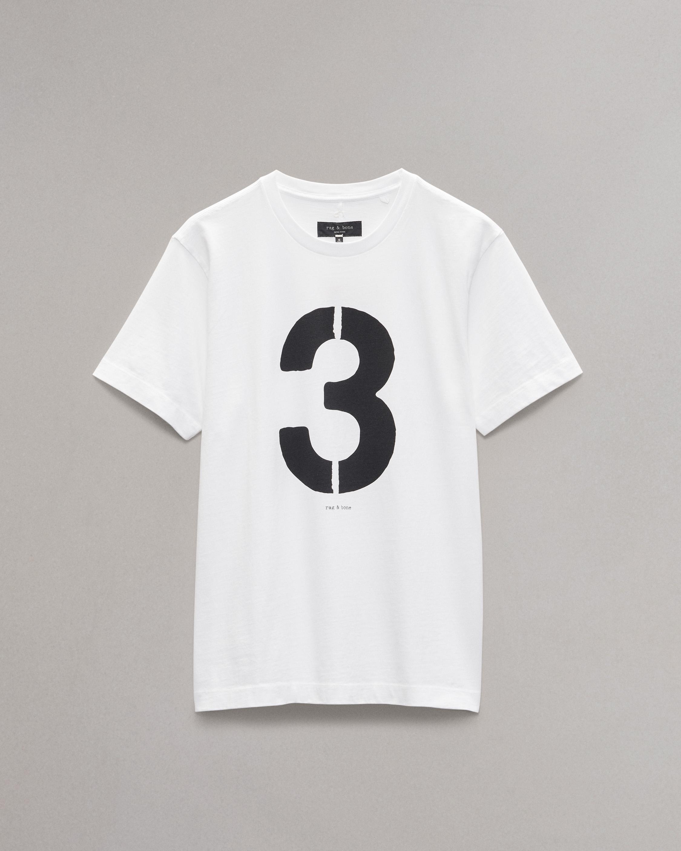 rb Number 3 T-Shirt - 1