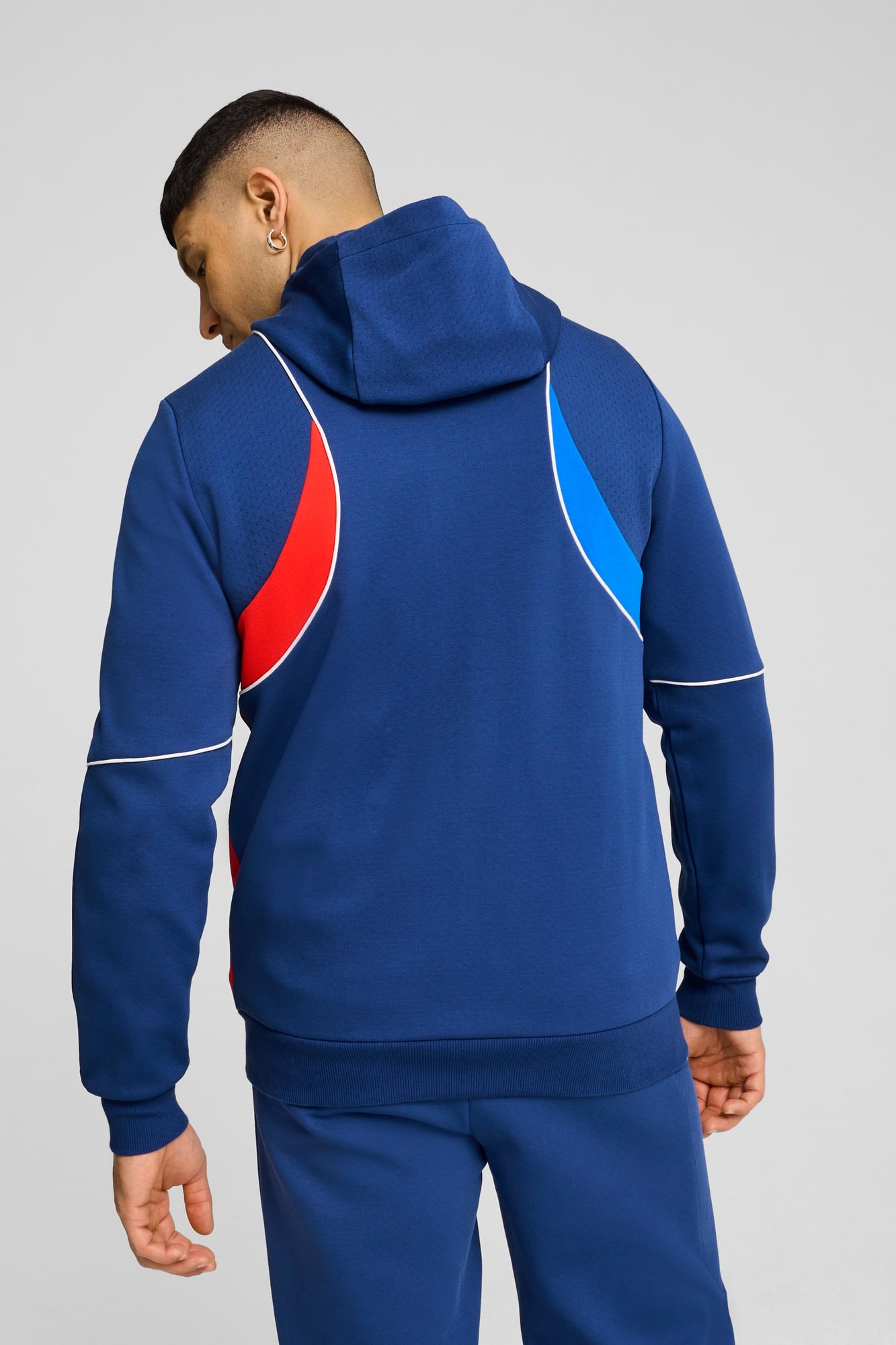 BMW M Motorsport Men's Hooded Sweat Jacket - 6