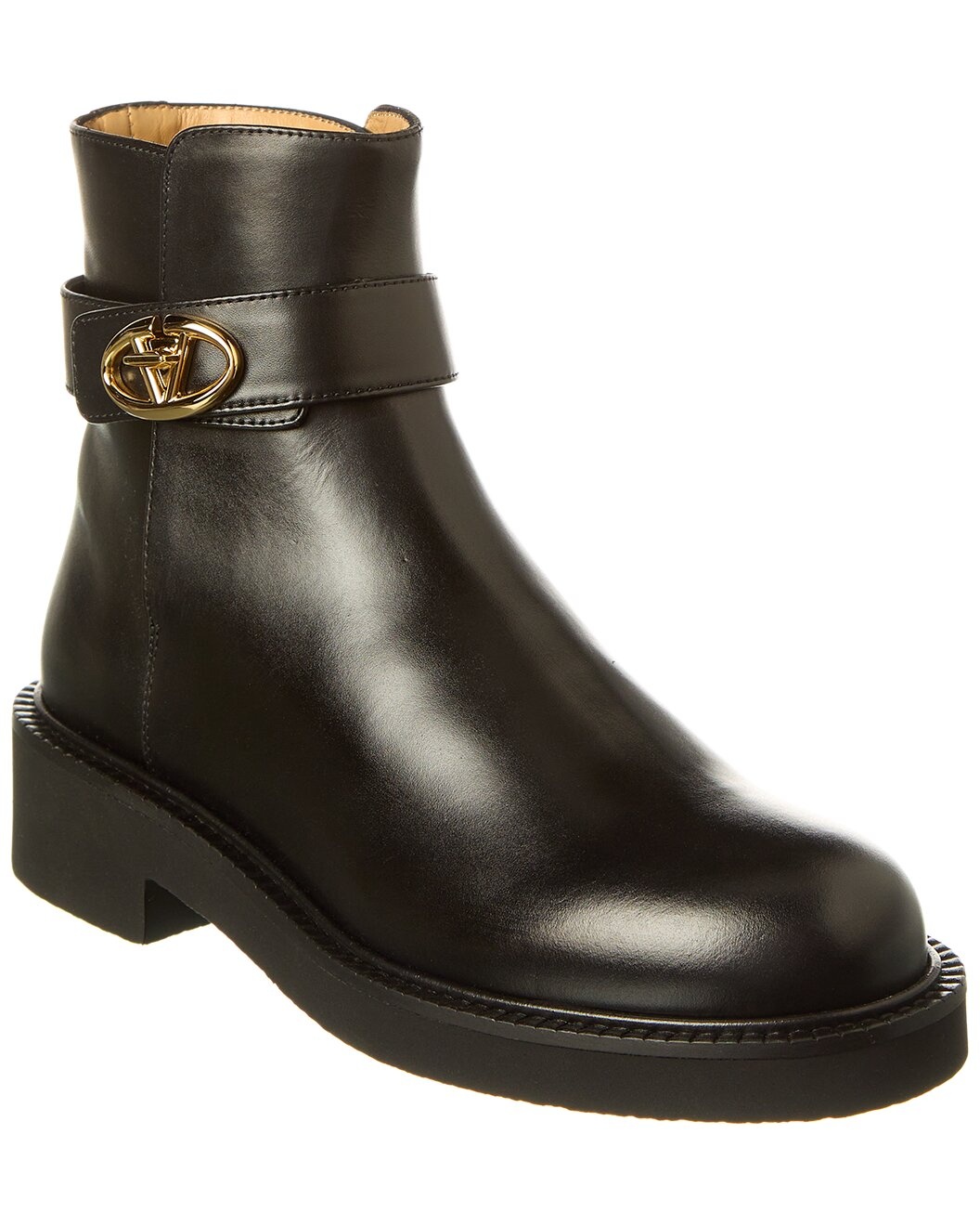 Valentino VLogo Signature Leather Boot - 1