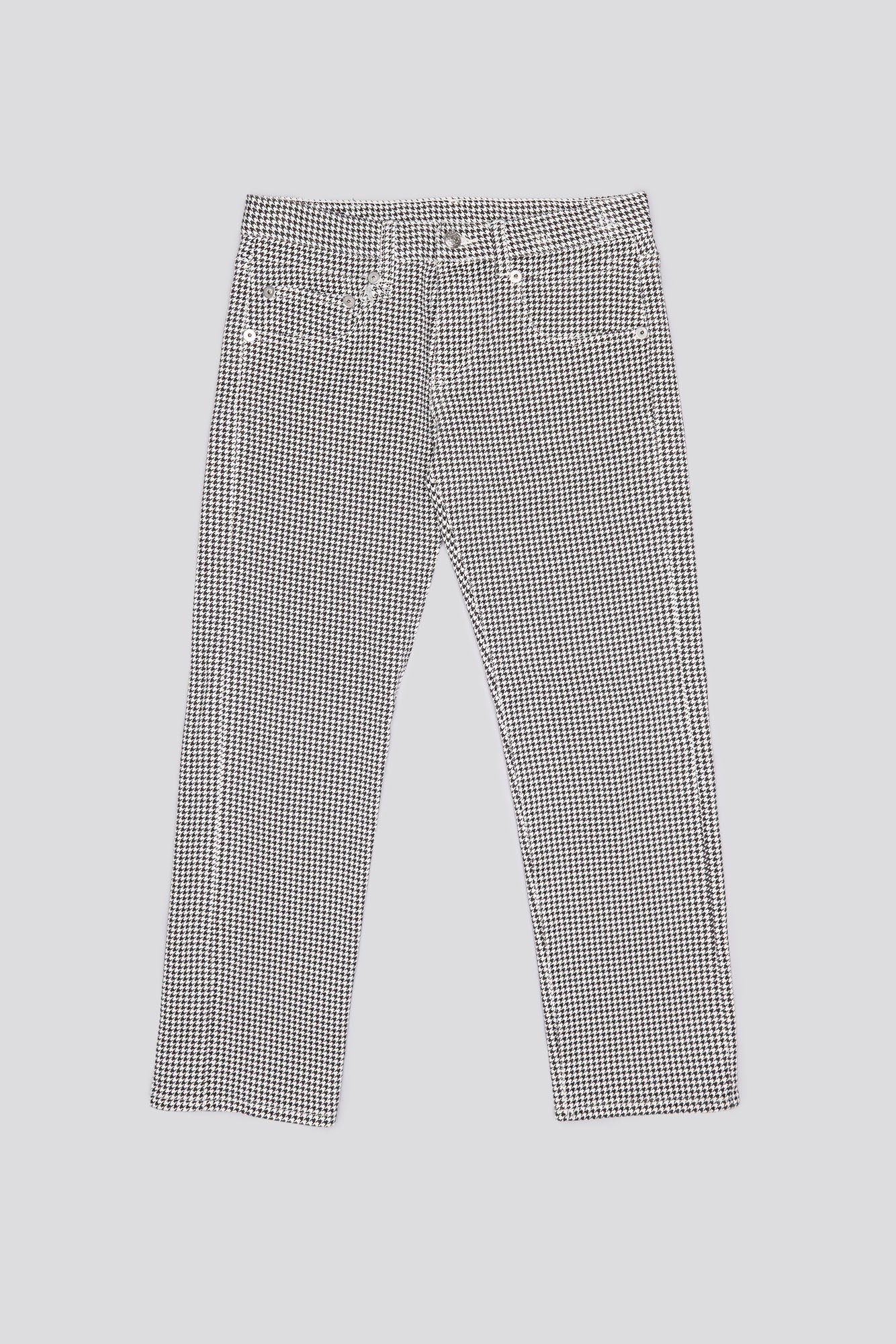 BOY STRAIGHT - PRINTED HOUNDSTOOTH - 5