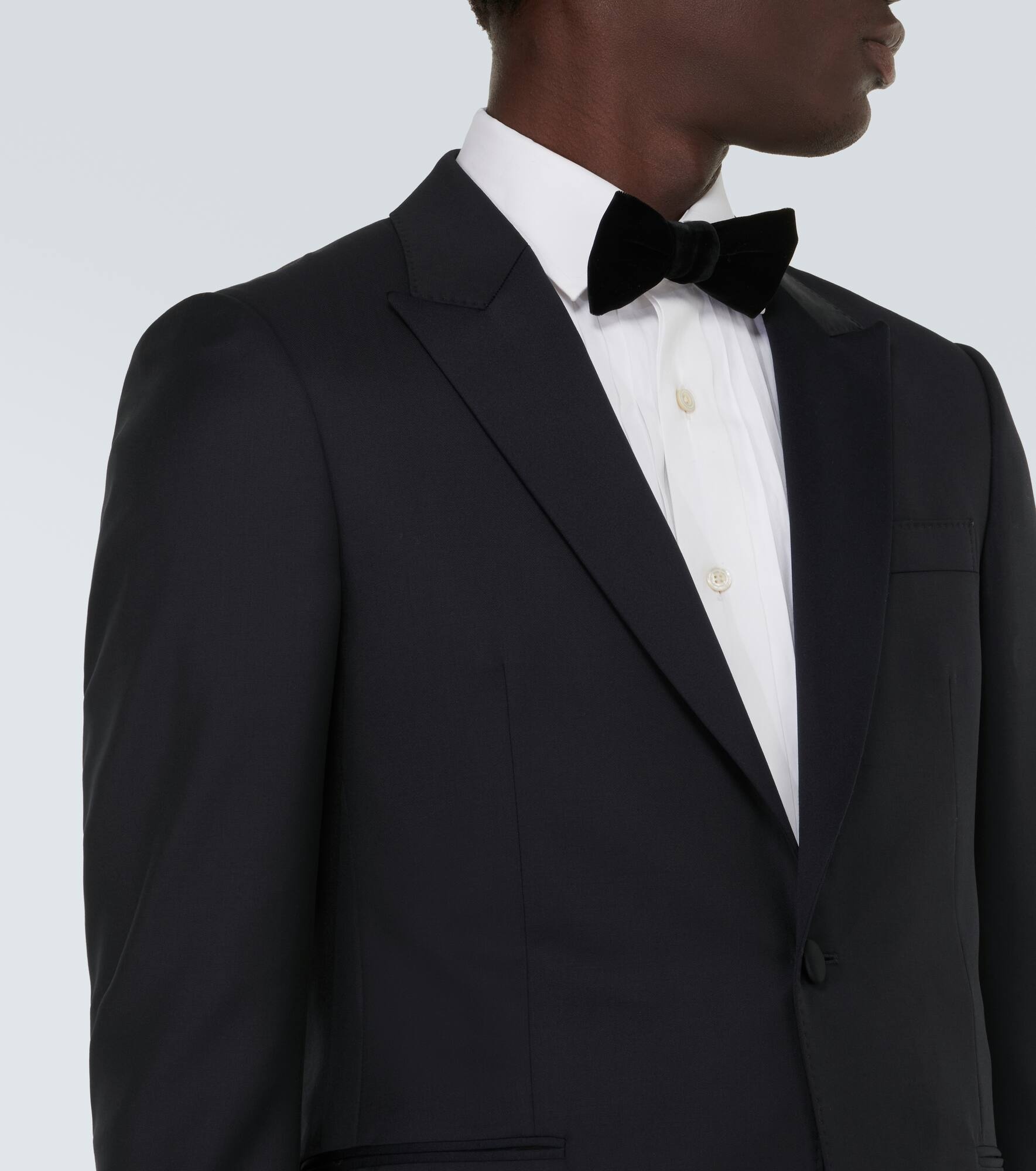 Wool and mohair tuxedo - 7