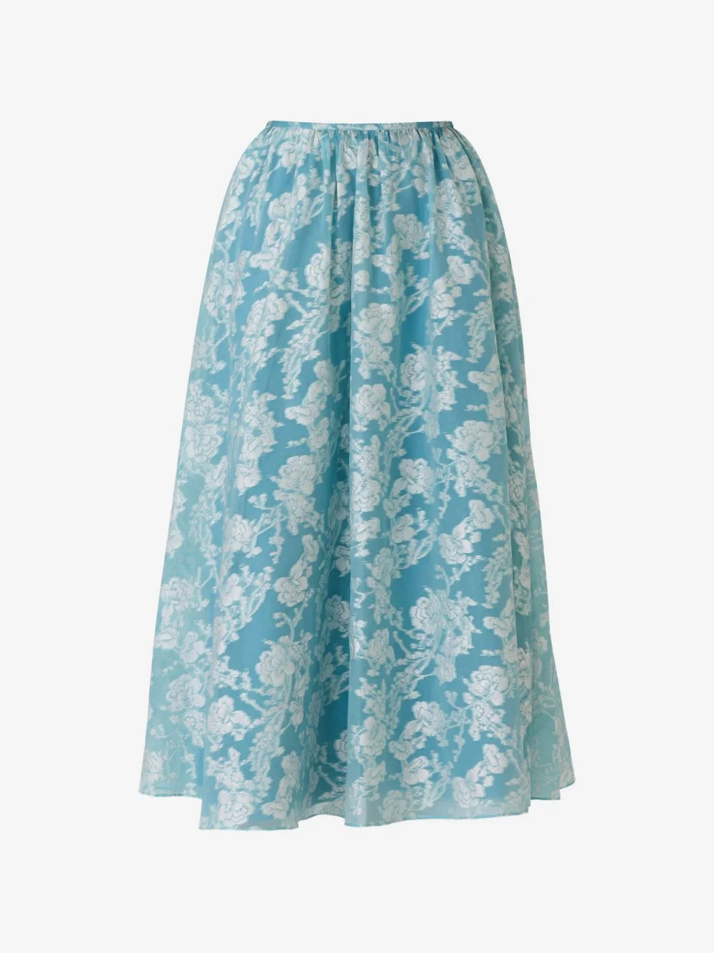 Ruth organza jacquard maxi skirt - 1