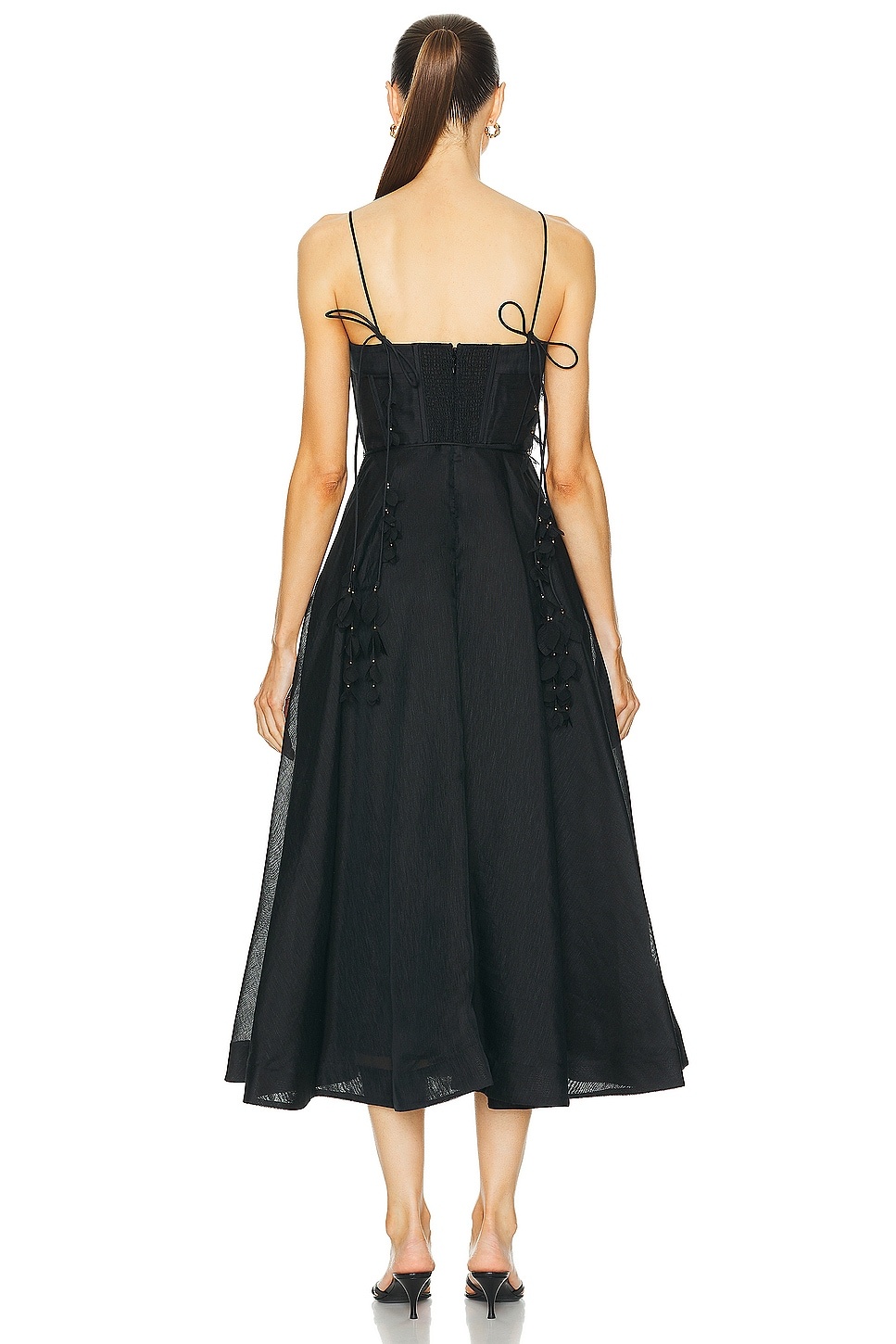 ワンピース Zimmermann DRESS (2929DSS254) Lucky Picnic Maxi Dress Blue Bouquet Floral Online | Zimmermann